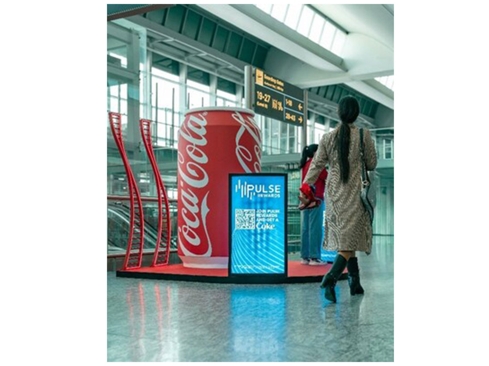 Coca-Cola India's First-Ever Activation at BLR Airport Blends Digital Convenience with Refreshment