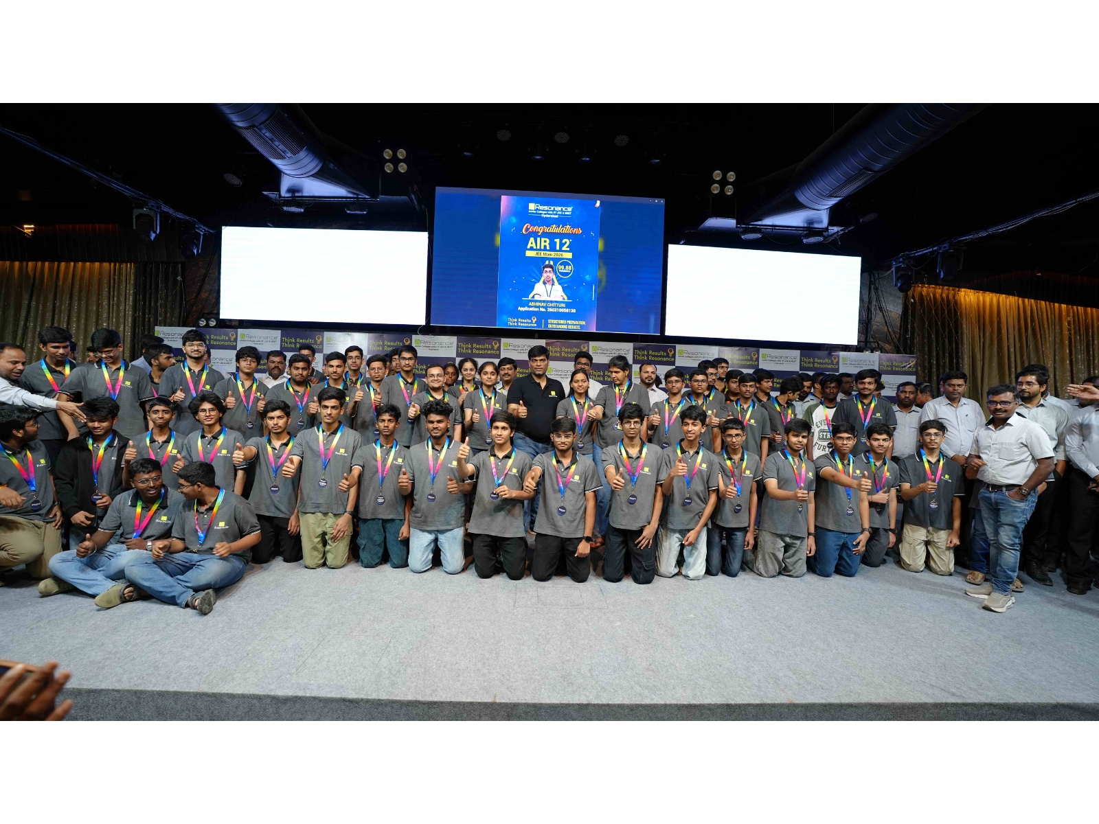 Resonance Hyderabad is Celebrating Good Results across all Campuses in the JEE Main 2026 results