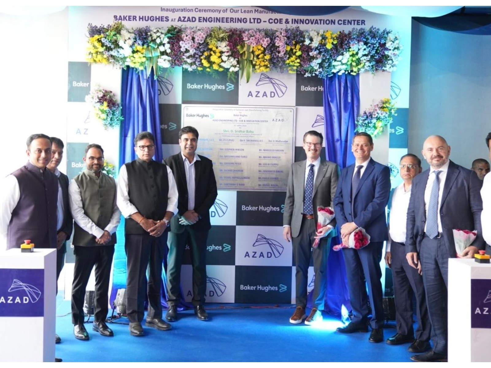 Azad Engineering inaugurated a 7,600 sq. m. next-gen lean manufacturing facility in Hyderabad to support Baker Hughes, strengthening its global precision engineering capabilities and standards.