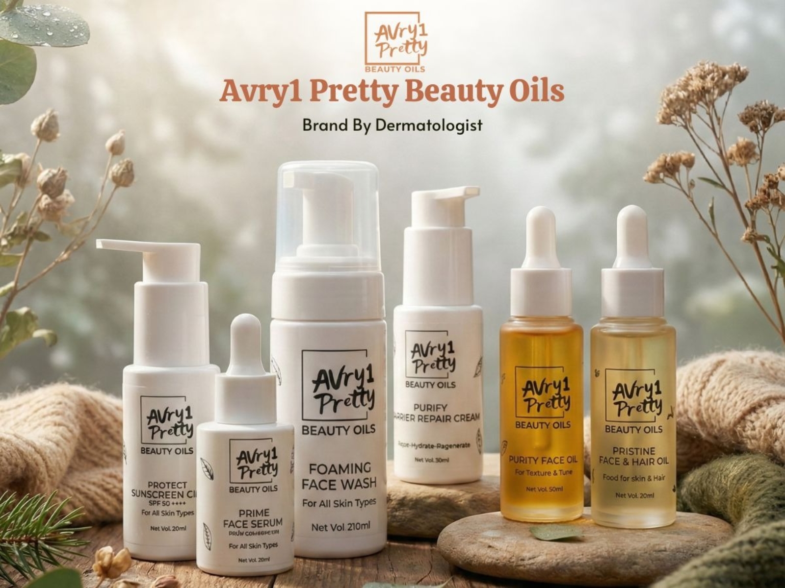 Avry1 Pretty Beauty Oils Best Skincare products for Sensitive skin