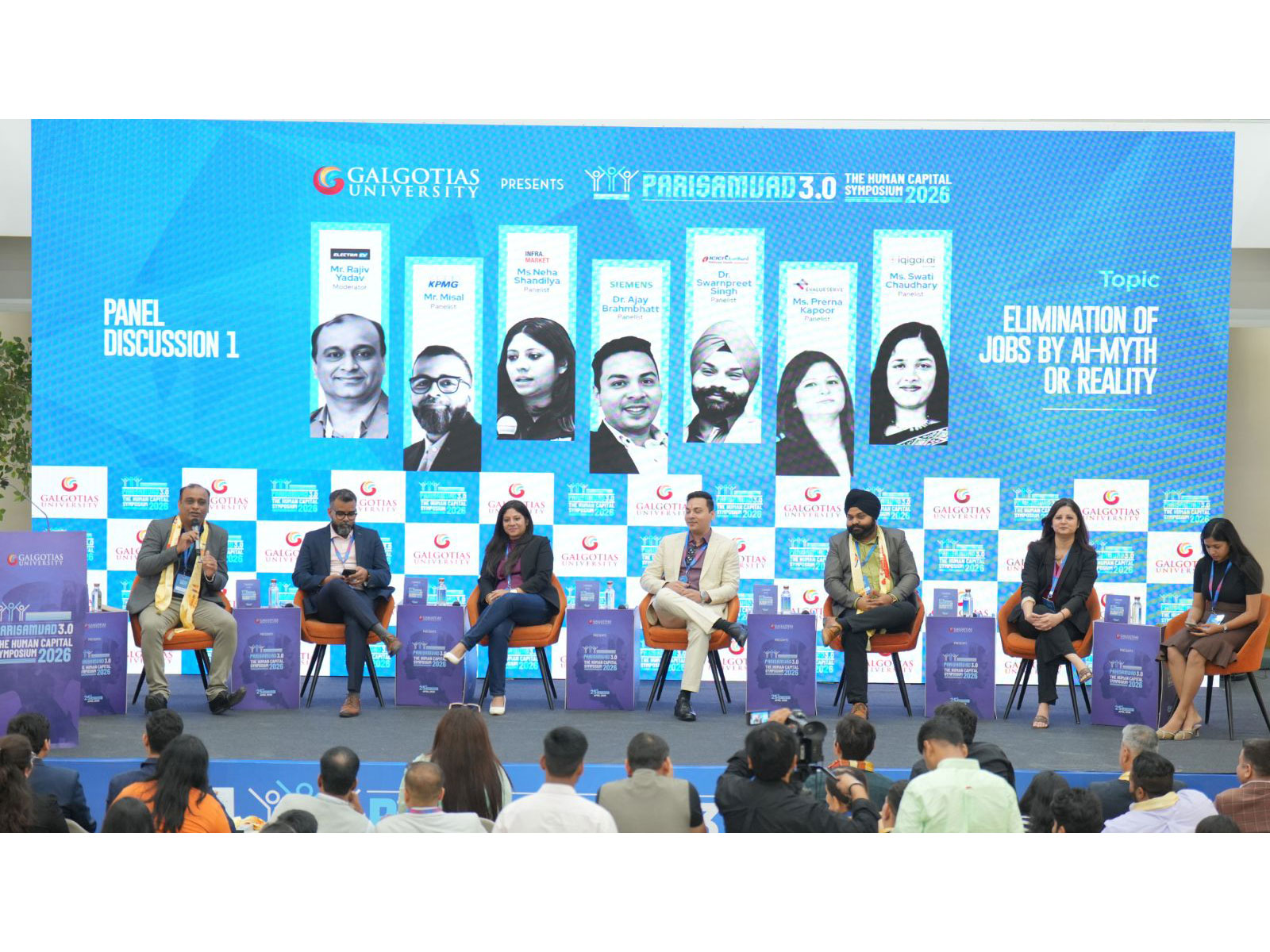 More than 100 top HR leaders from leading companies convened at Galgotias University's annual Human Capital Symposium
