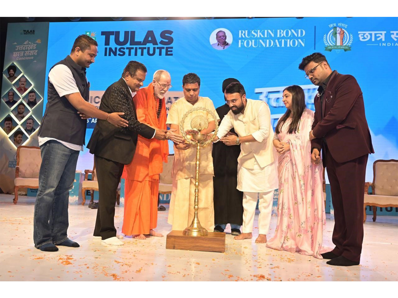 Uttarakhand Chhatra Sansad 2026 at Tula's, Dehradun brings youth leaders together with Acharya Balkrishna, Vishal bharadwaj & national voices.