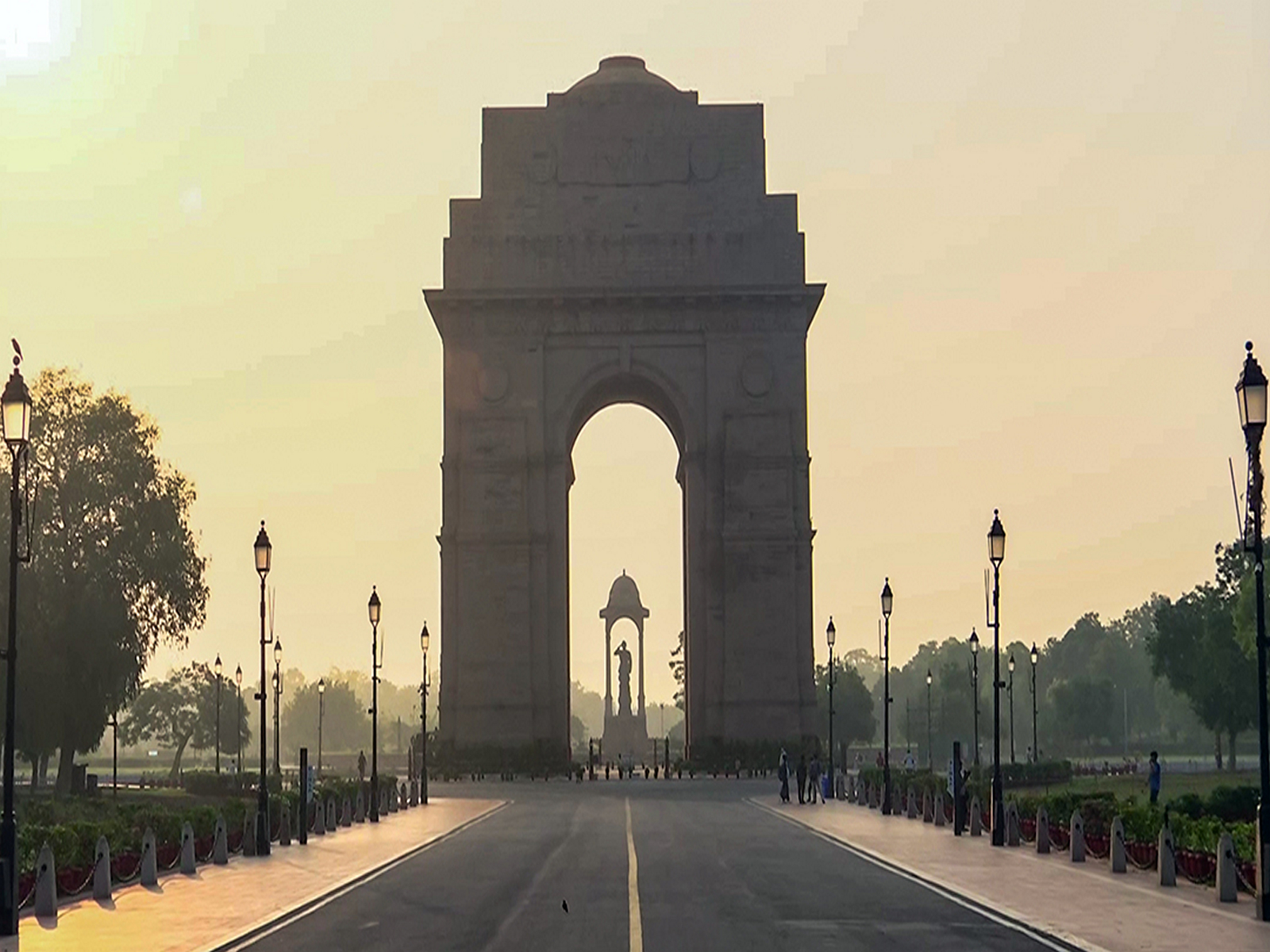 A serene morning view of India Gate - Representational Image (File Photo/ANI) 