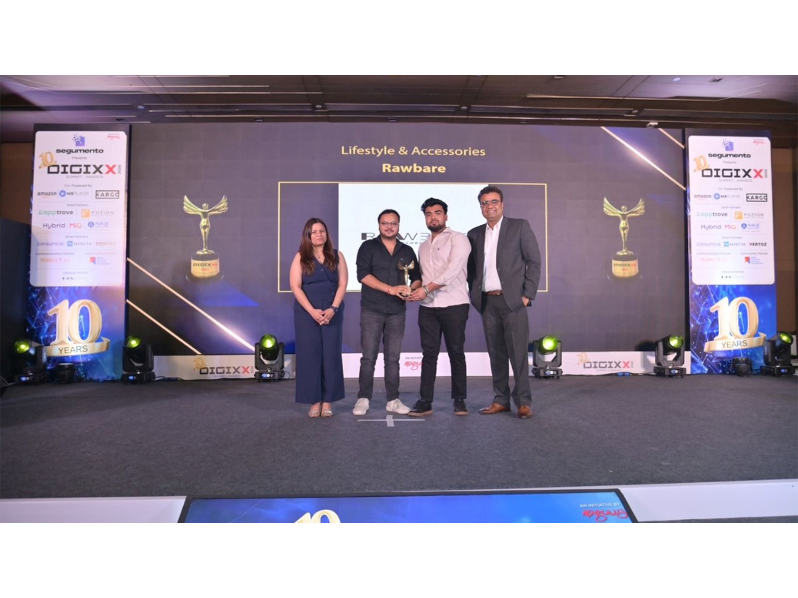 Rawbare Wins Gold in Lifestyle & Accessories at Adgully DIGIXX 2026; Founder & CEO Affan Ahmad Honoured as Luminary