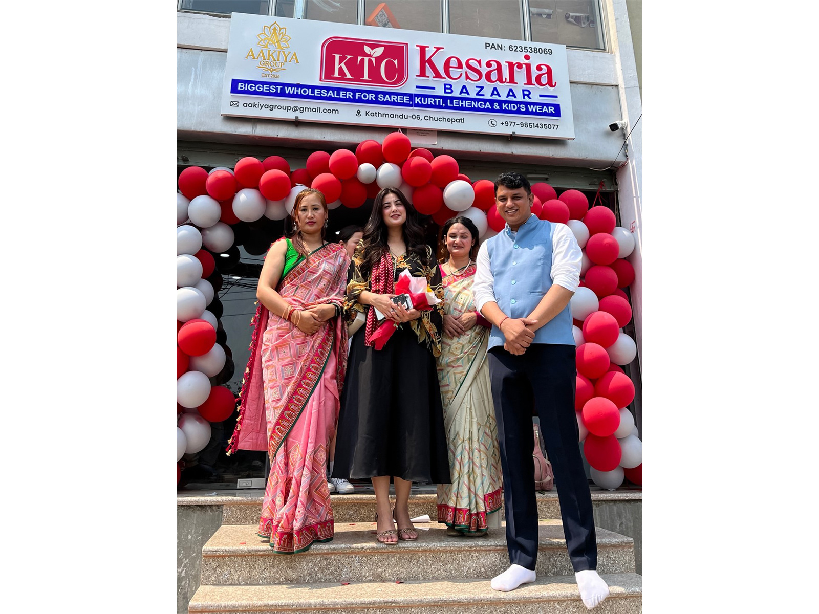 Ritesh Modi's Kesaria Textile Company Launches Kesaria Bazaar in Nepal, Its First International Wholesale Franchise in Kathmandu