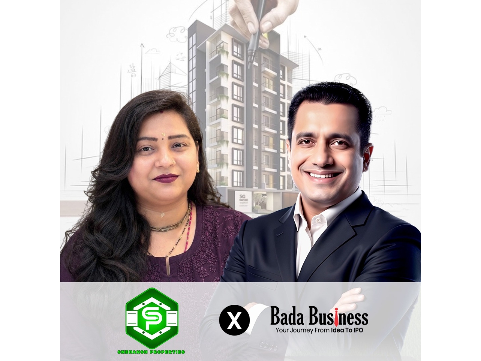 Snehansh Properties Achieves 3x Revenue Growth, Strengthens Digital Strategy After Collaboration with Dr. Vivek Bindra and Bada Business Private Limited