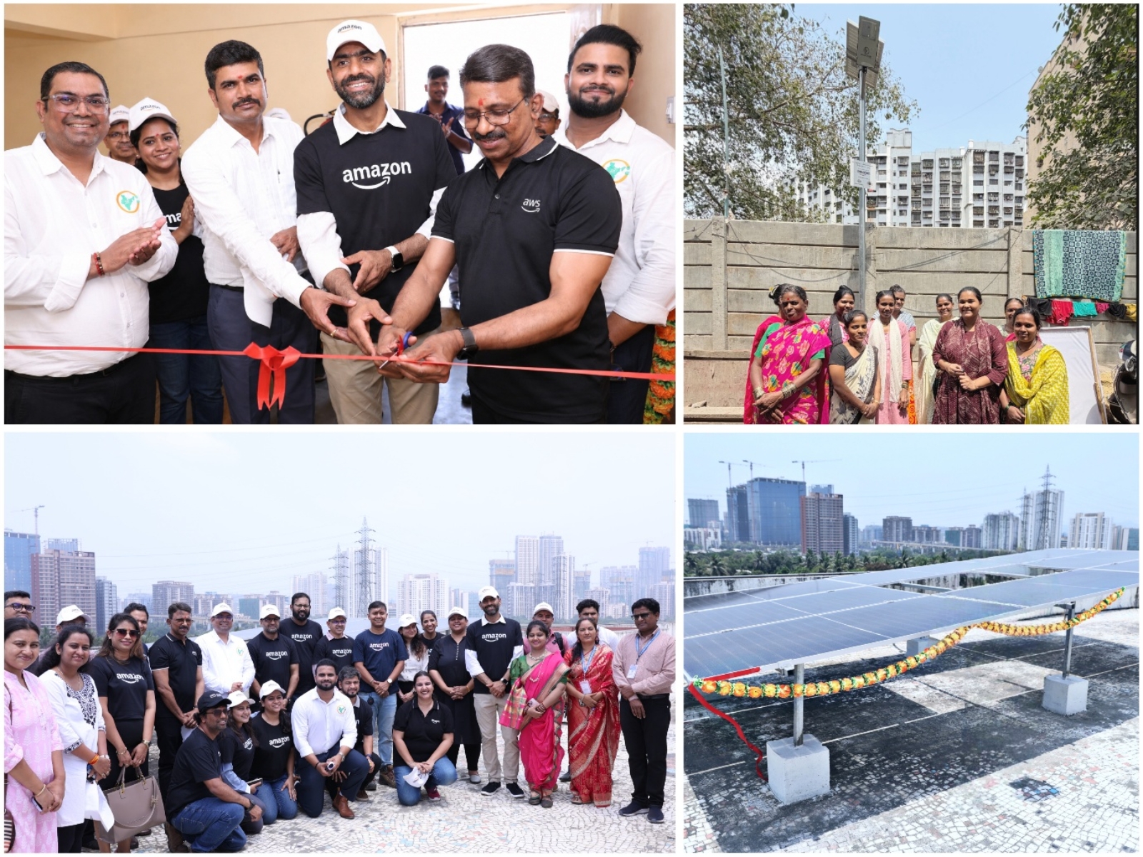 Amazon Launches Solar-Powered CSR Initiative to Electrify BMC Schools and Improve Community Safety in Mumbai