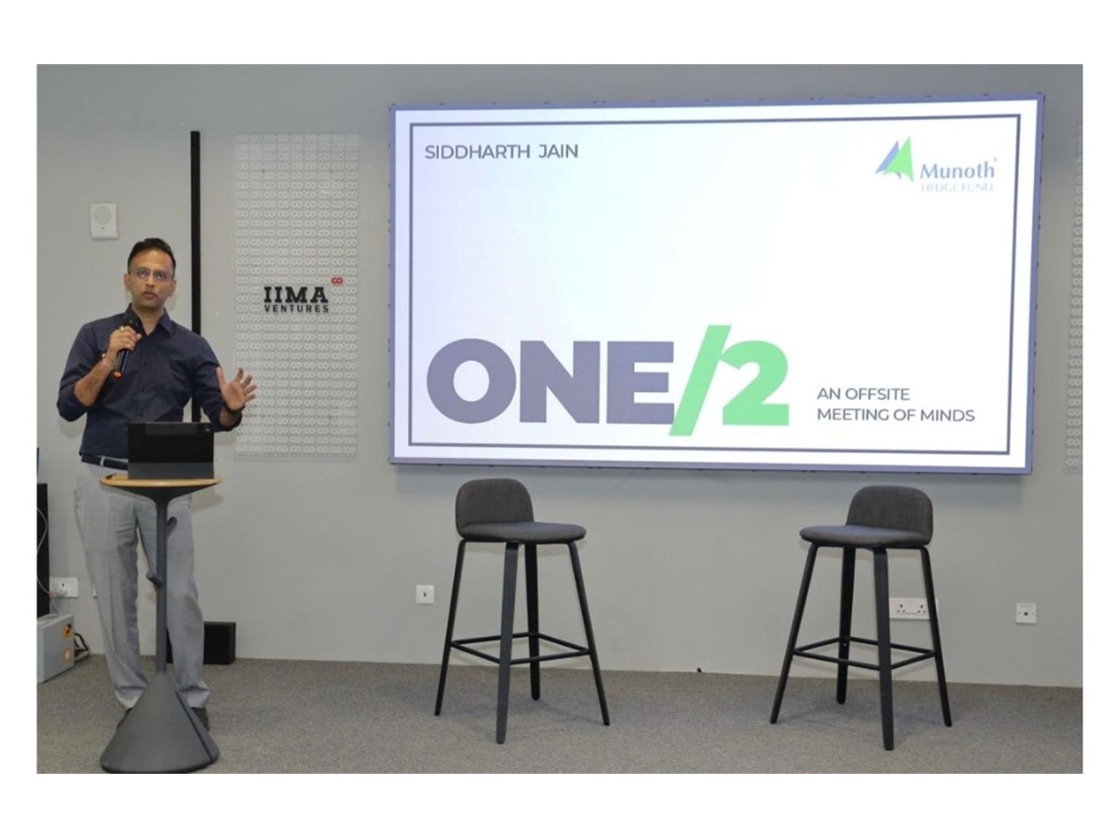 Munoth Hedge Fund Hosted 'ONE/2' - A Thought Leadership Conference at IIMA Ventures, Ahmedabad