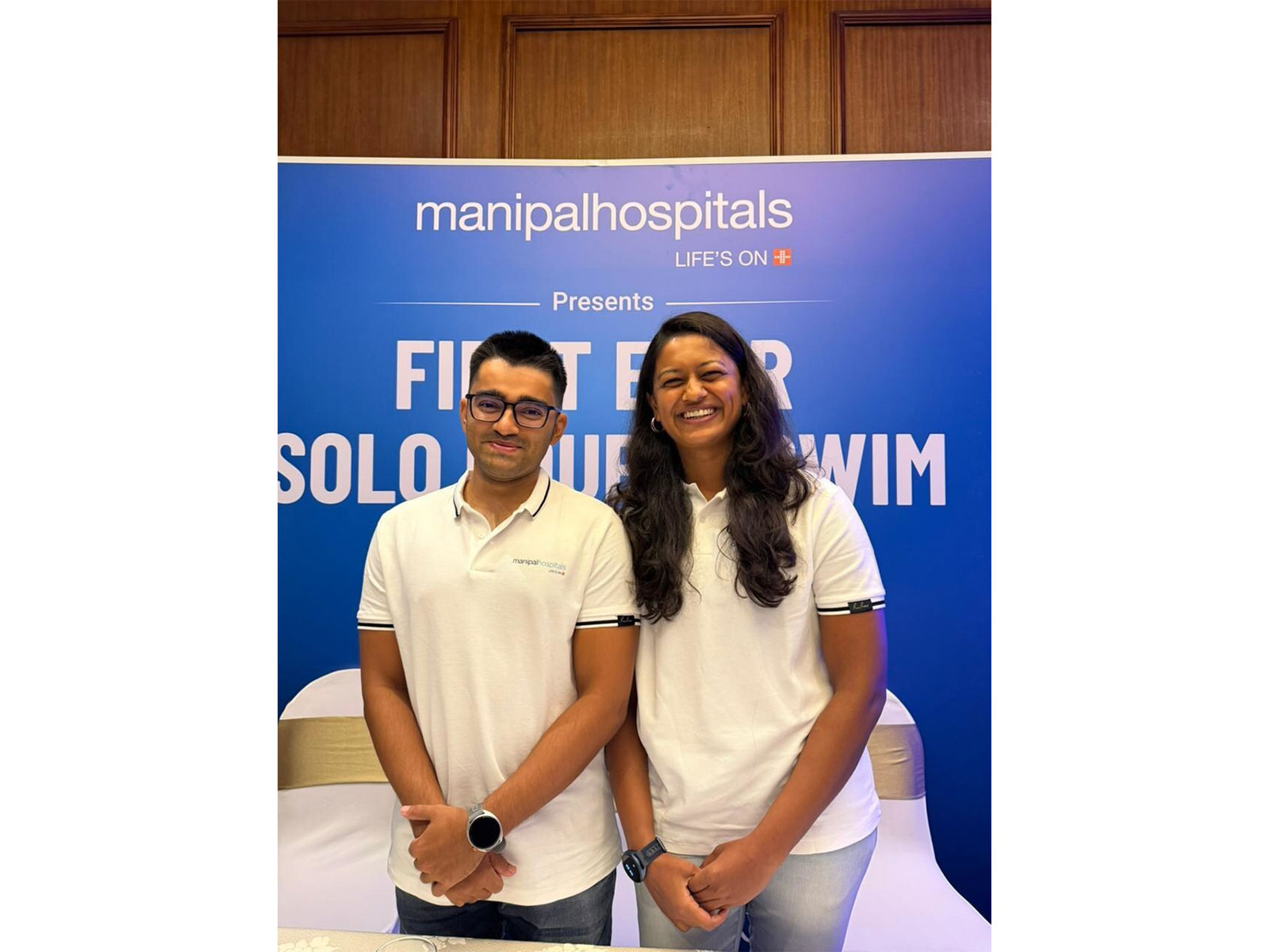 Making Waves Across Borders: Manipal Hospitals Presents the First-Ever Sri Lanka-India Open Water Swim by a Couple