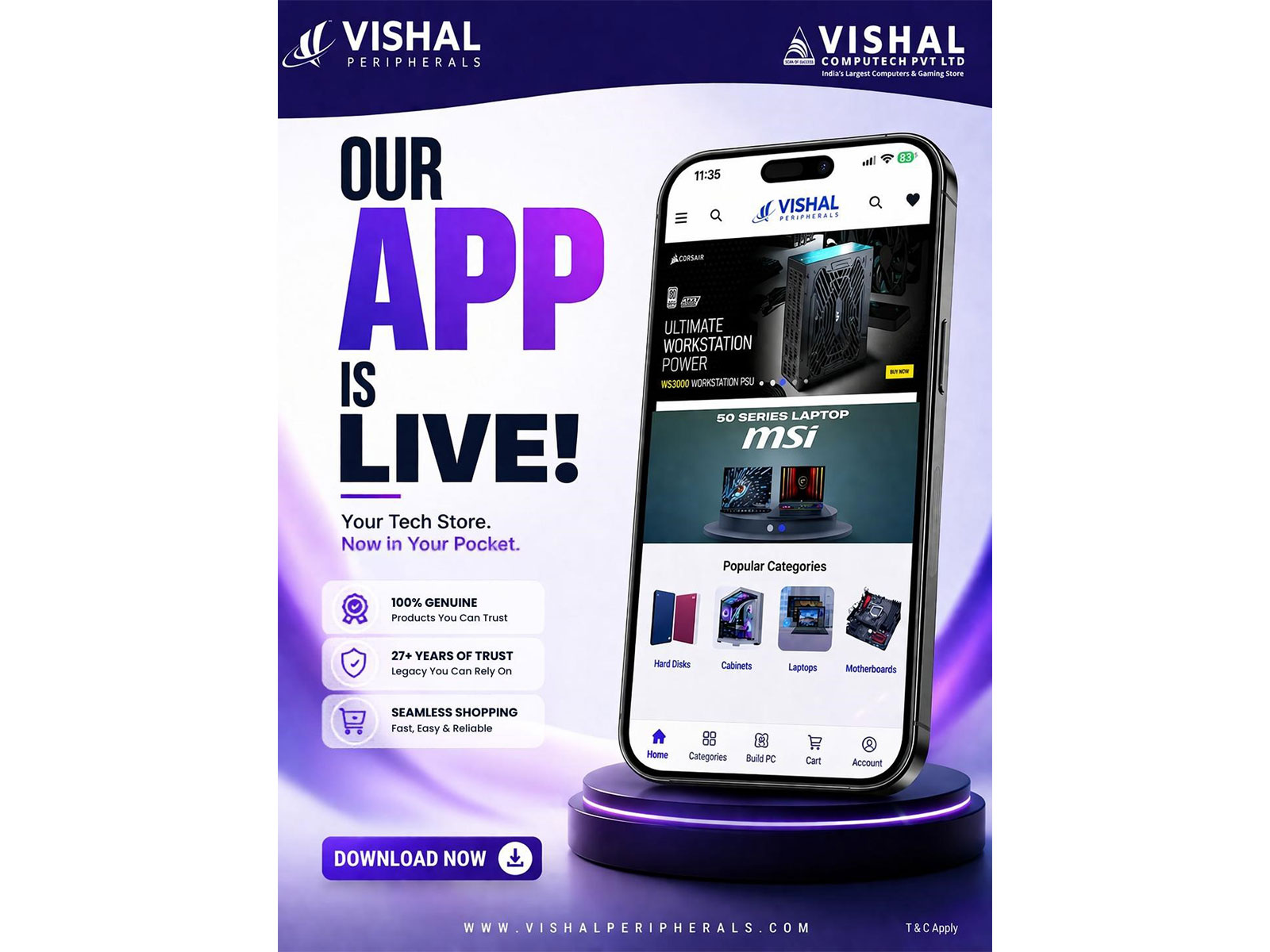 Vishal Peripherals Goes Mobile: A New Era for Tech Shopping in India
