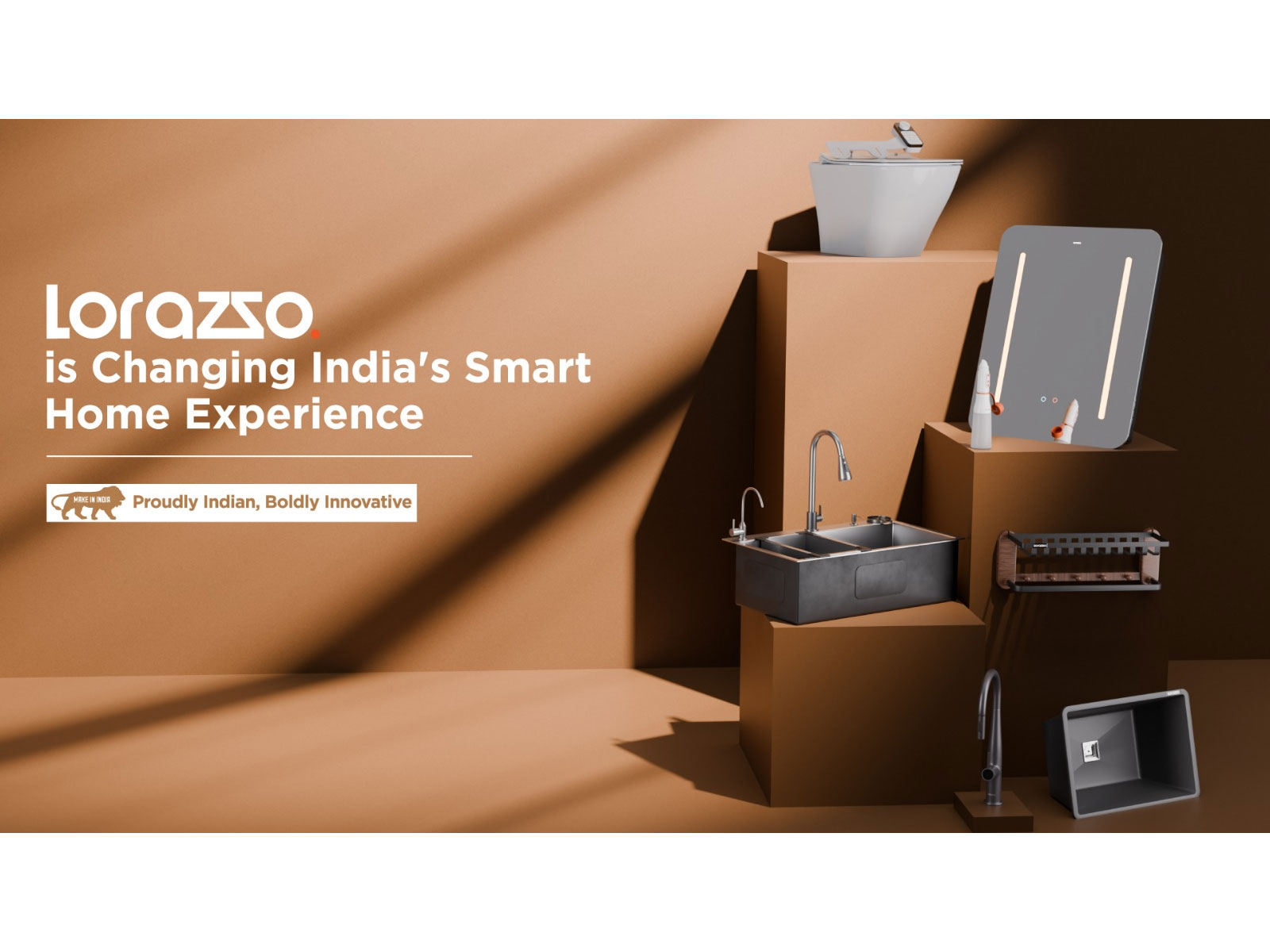 Lorazzo Redefines Modern Living with Smart, Design-Led Kitchen and Bathroom Products
