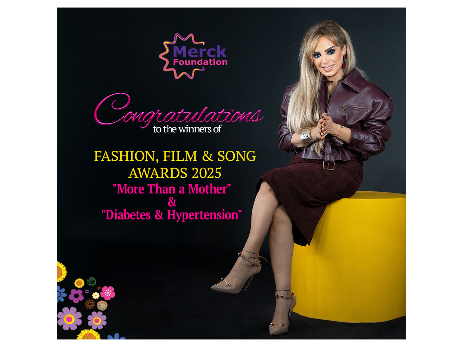 Merck Foundation announced the winners of 2025 Fashion, Film and Song Awards, in partnership with African First Ladies