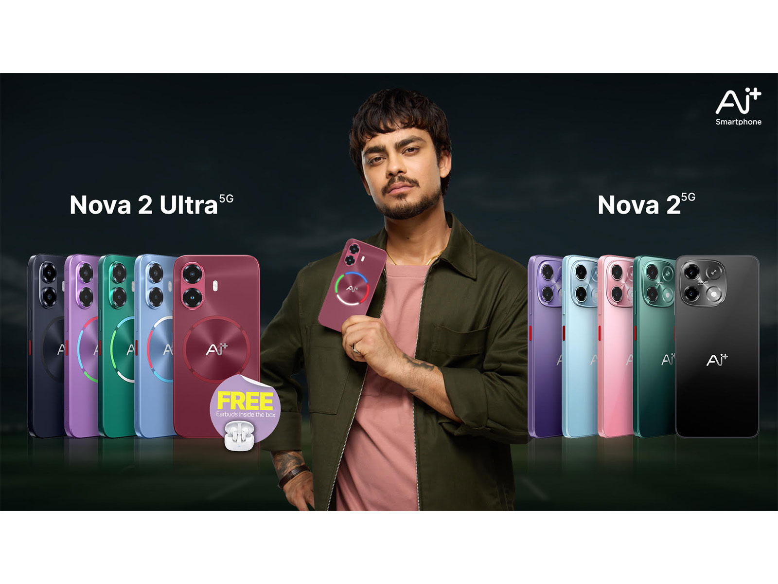 Ai+ Smartphone Launches New Nova 2 Ultra TVC with Ishan Kishan, Redefining Smartphone Storytelling