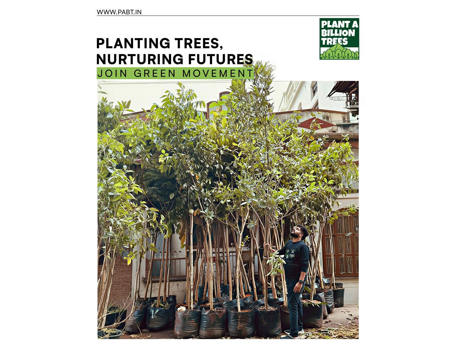 Plant A Billion Trees (PABT) Leading a Collective Movement to Restore India's Green Cover