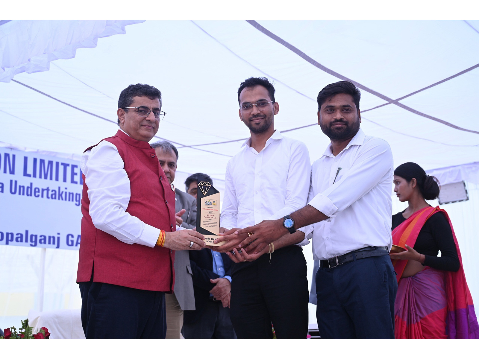 TDFM Inffrastructure Limited Commissions BPCL's City Gate Station at Khanipur; Secures Prestigious Award for Construction Excellence