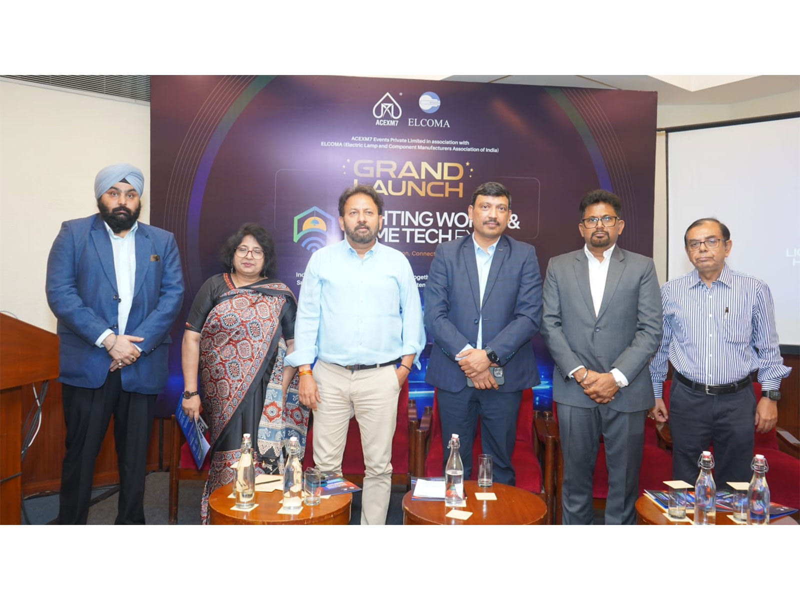 L to R Anupreet Singh Jaggi, Sudeshna Mukhopadhyay, Mohit Sharma, Parag Bhatnagar, C. Arun Kumar, Amal Sengupta