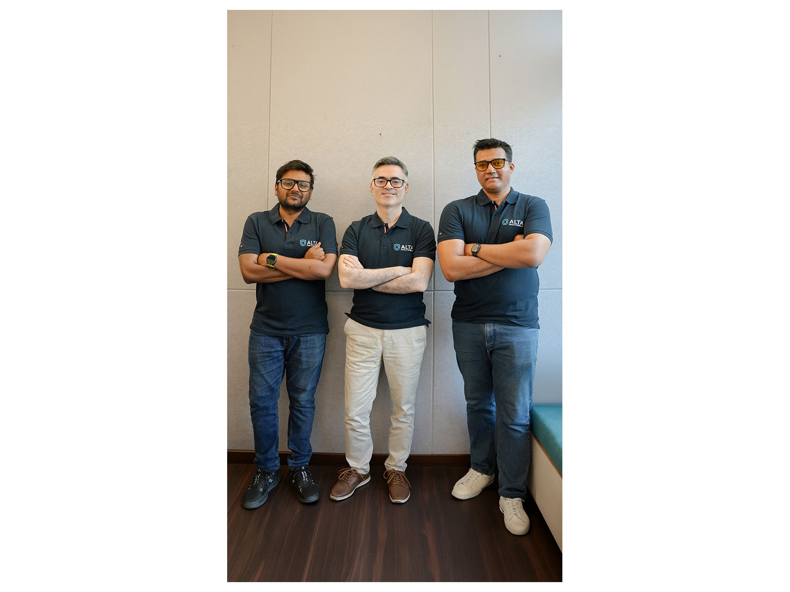 From left: Harshit Agarwal, Founding Director; Ashish Munjal, Founder; and Navdeep Sandhu, Head of Academics, at Alta School of Technology's leadership announcement