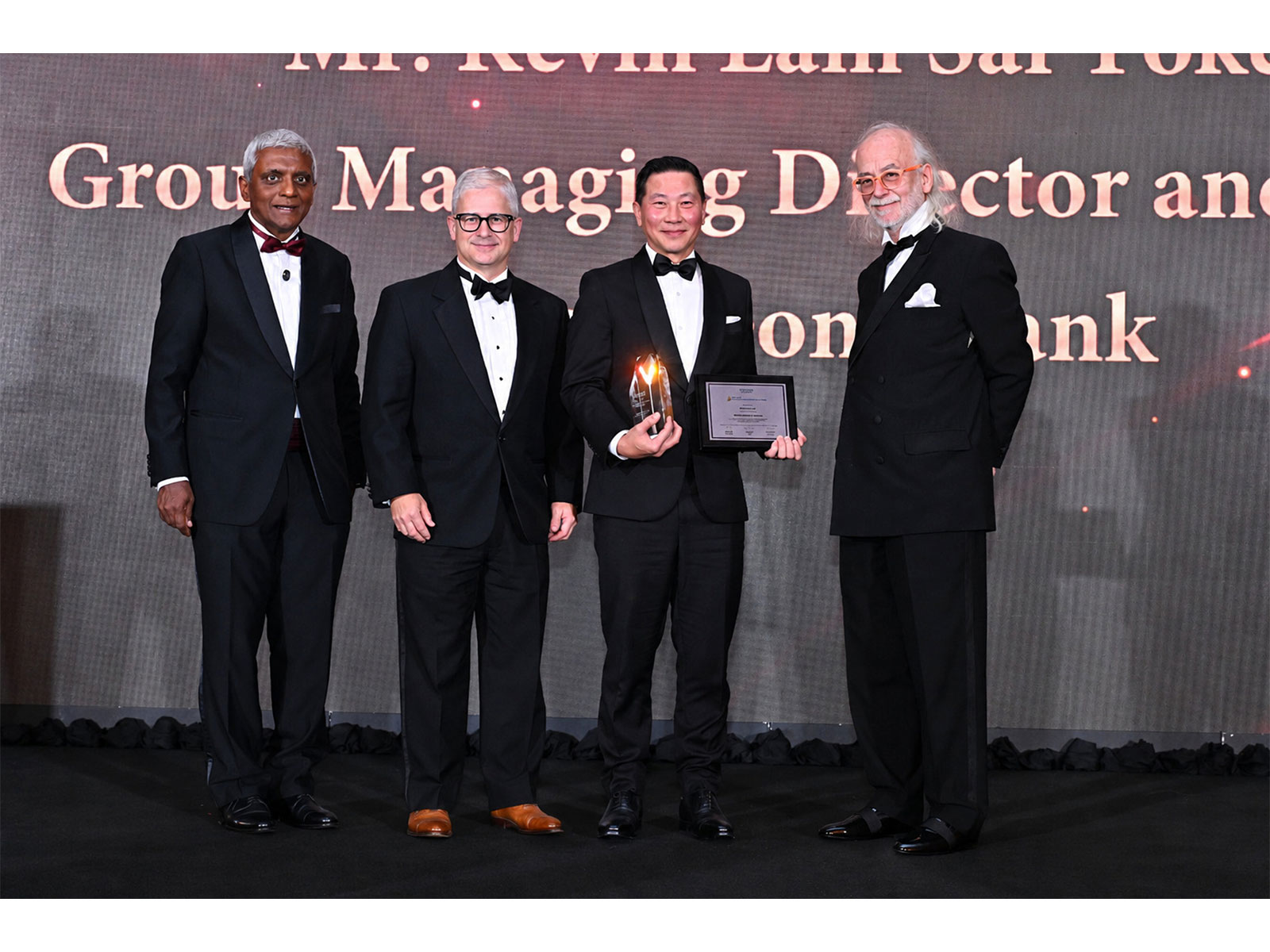 Hong Leong Bank Awarded Best Managed Bank in Malaysia by The Asian Banker, Group MD/CEO Kevin Lam Named Best Bank CEO in Malaysia