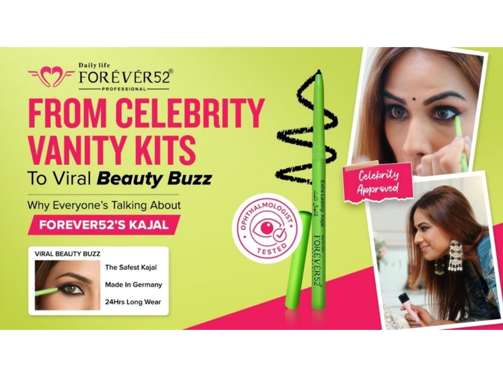 Forever52's Amazonic Kajal Gains Popularity In India With Shilpa Shetty And Nia Sharma Collaborations