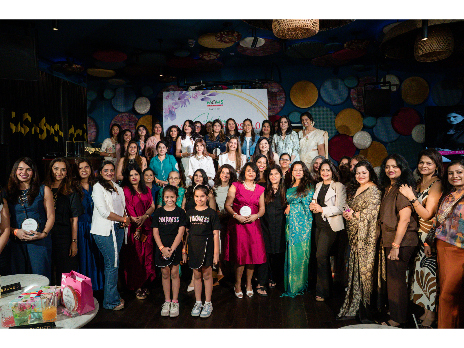 Mom entrepreneurs and Guests at MomsLeague Global's flagship Mother's Day celebration, Celebrating Mompreneurs 3.0, held in Mumbai on May 14, 2026