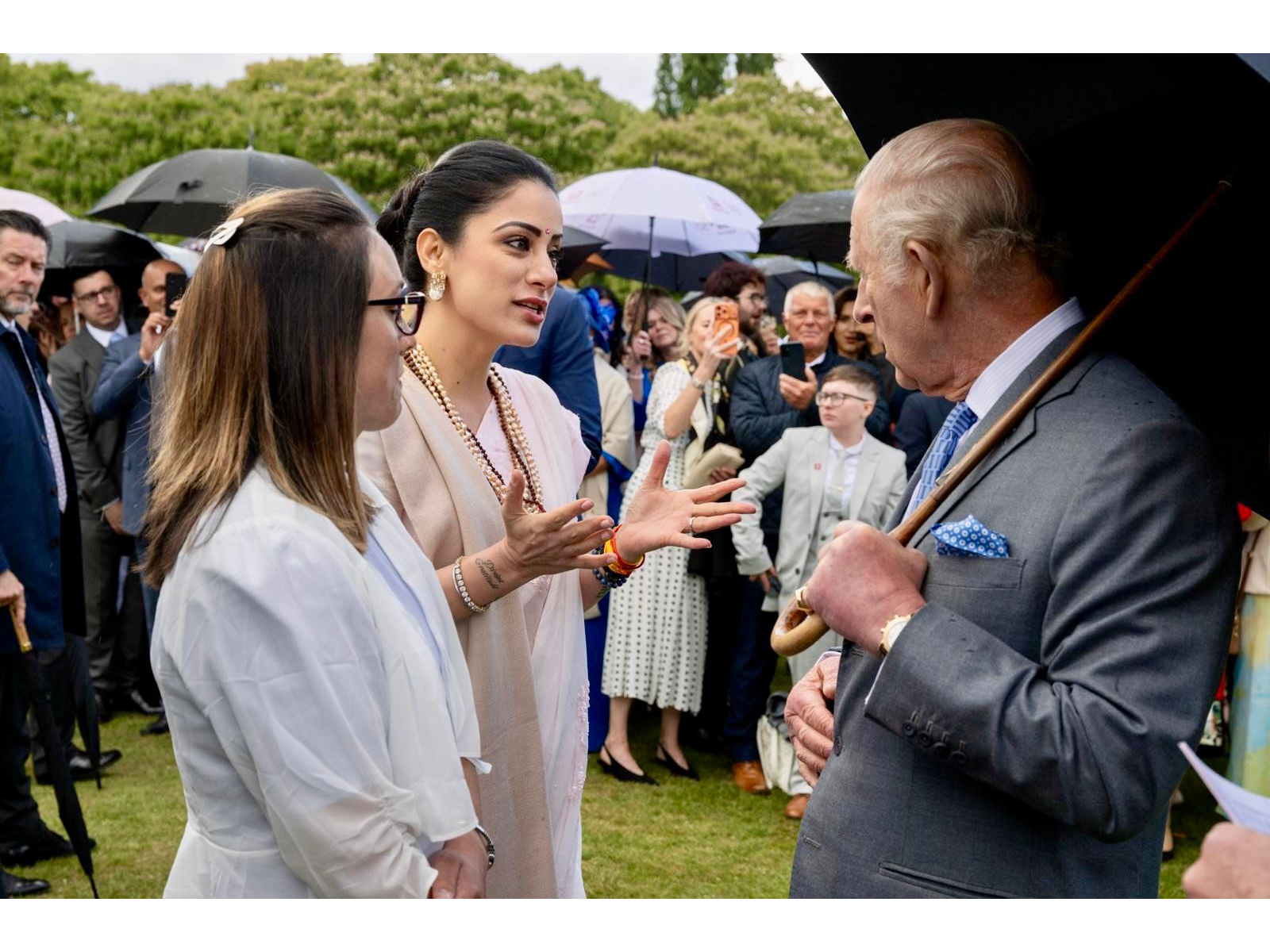 GEMS Education Global Teacher Prize 2026 winner Rouble Nagi meets His Majesty King Charles III at Buckingham Palace