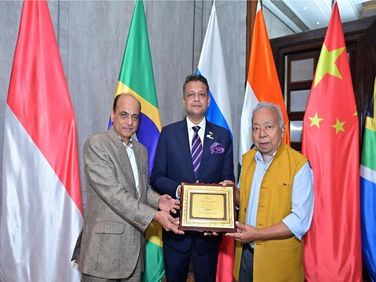 Mr. Sameep Shastri appointed as the Chairman of the BRICS CCI