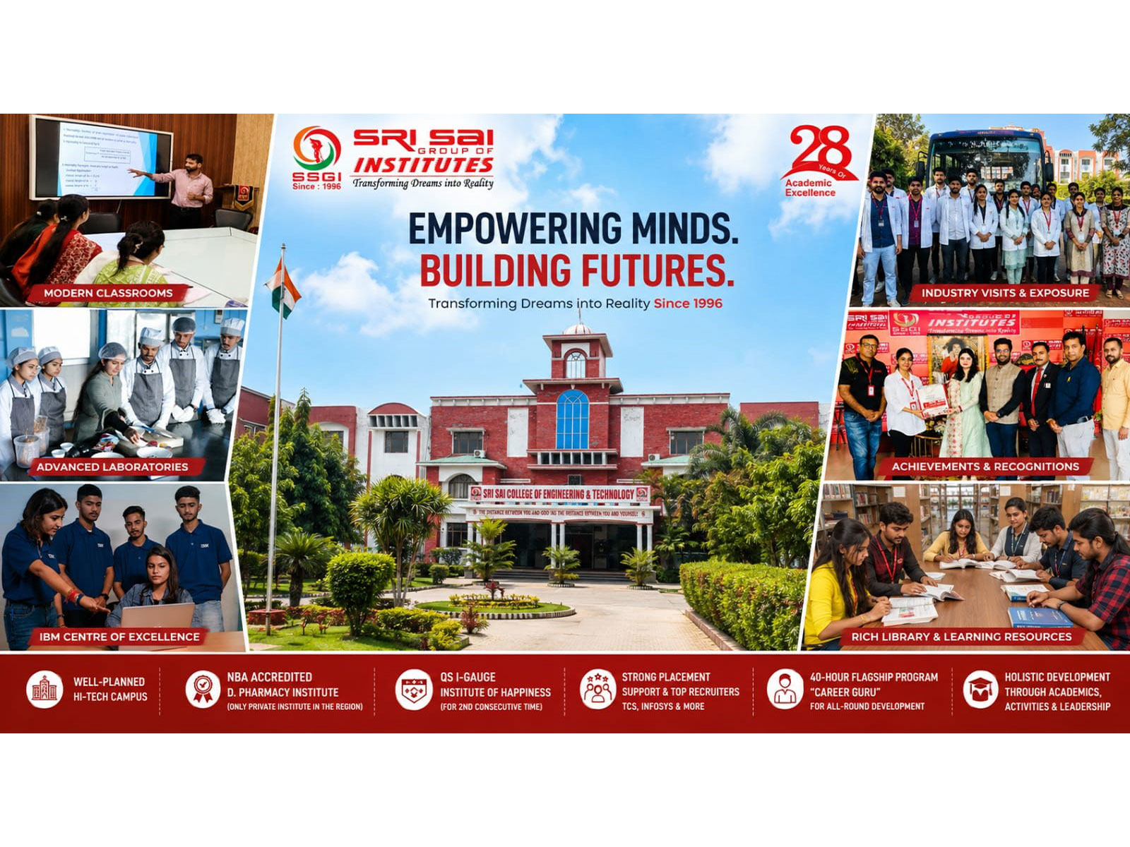 Sri Sai Group of Institutions (SSGI), Pathankot Celebrates 30 Years of Academic Excellence, Innovation & Industry-Driven Education