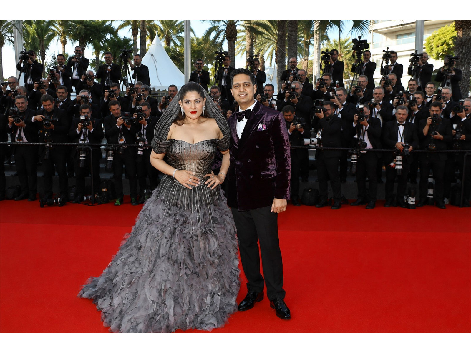 Indian entrepreneurs Vratika Gupta and Nakul Aggarwal emerge as a notable presence at Cannes 2026 