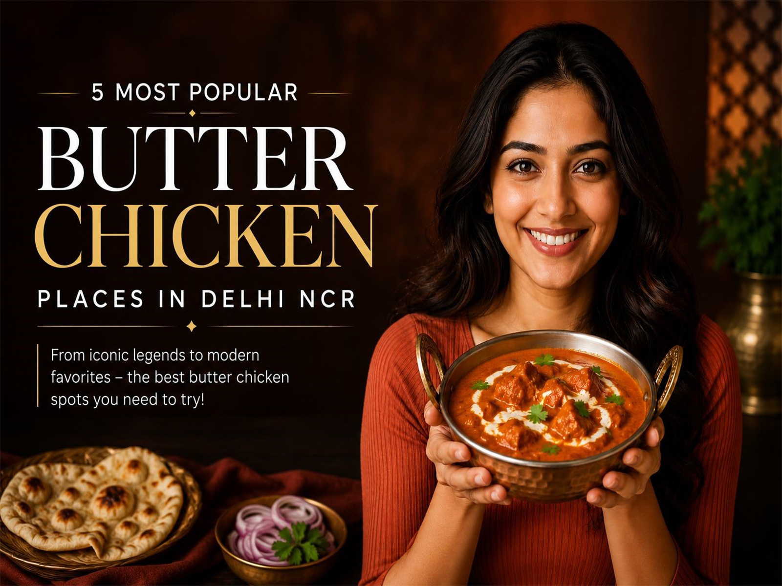 5 Most Popular Butter Chicken Restaurants In Delhi NCR - 2026