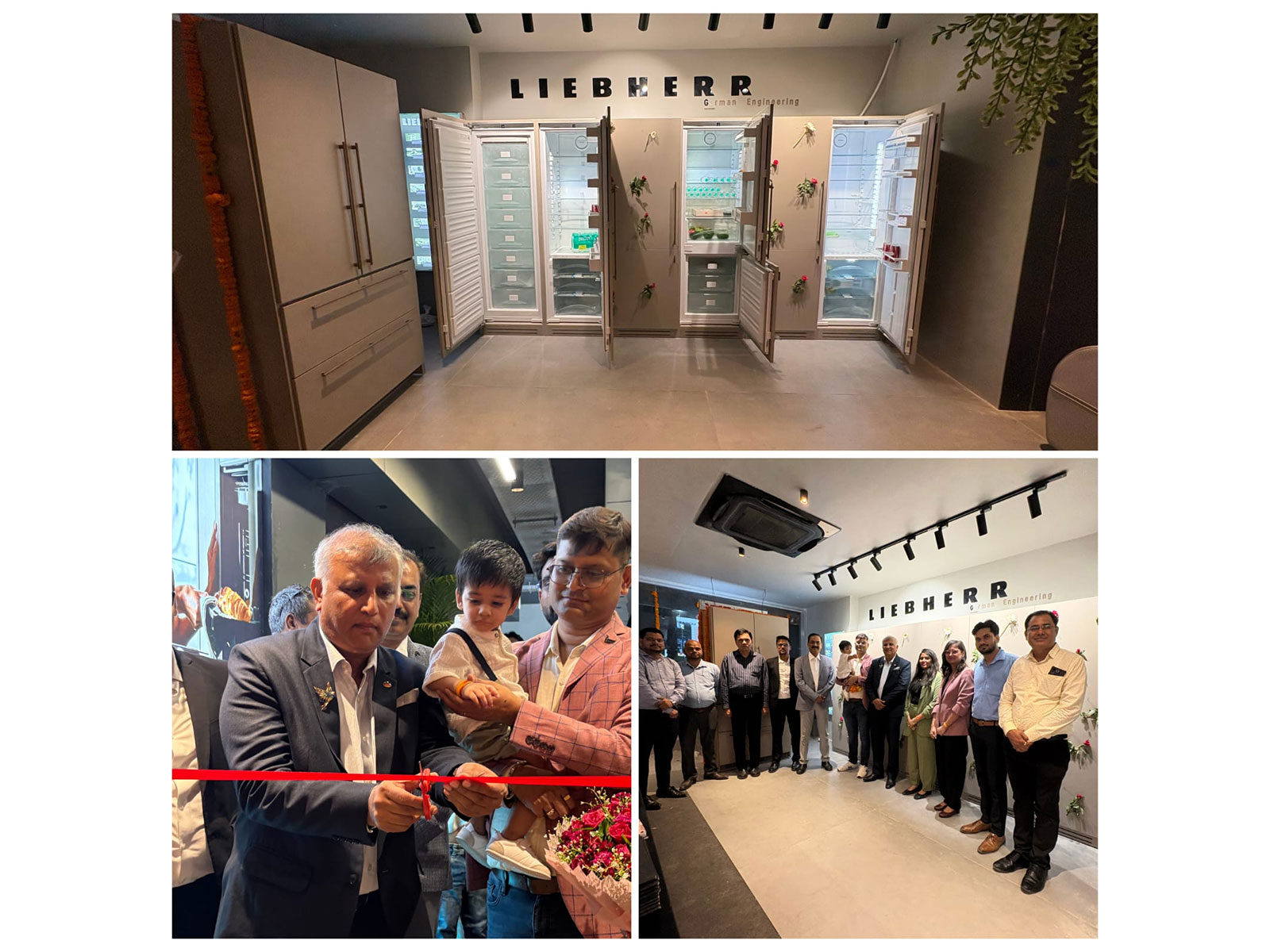 Liebherr Appliances India inaugurates its Fully Integrated Experience Zone at Aarad Interiors, Lucknow, showcasing premium seamless refrigerators for modern luxury kitchens