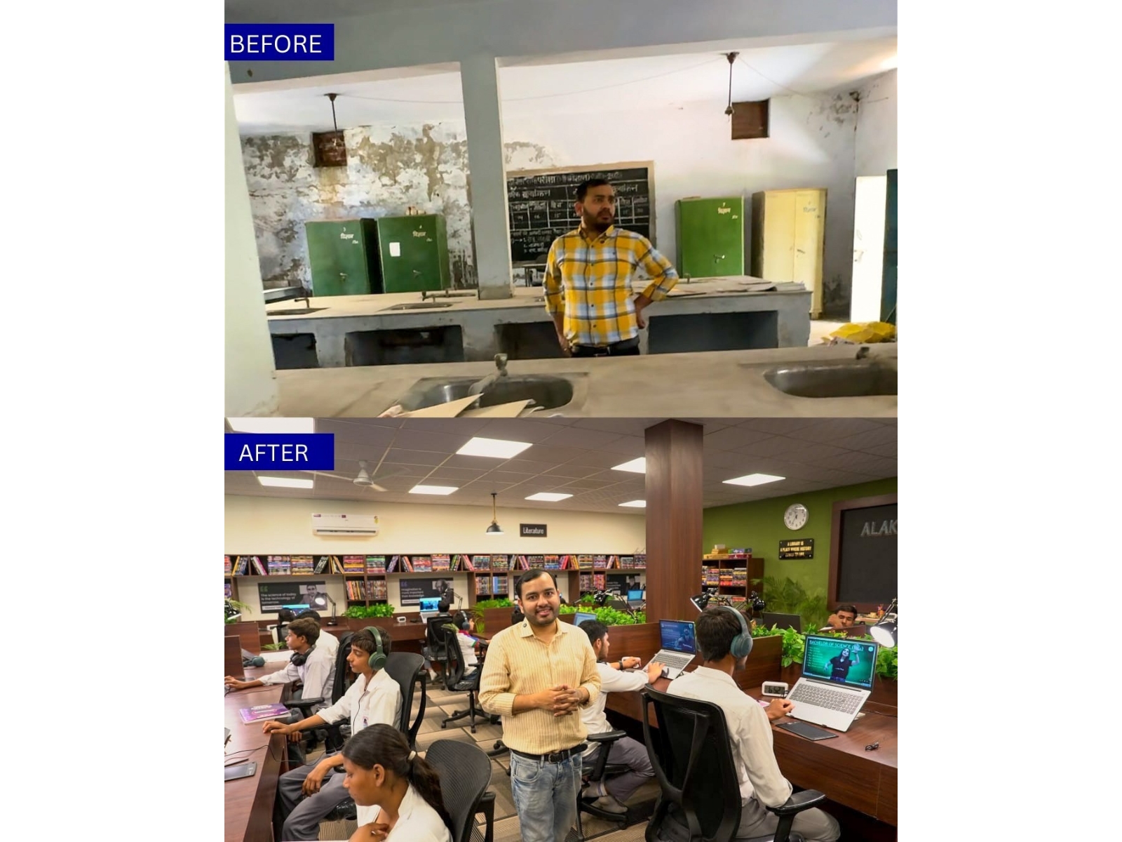 Alakh Pandey Supports Grassroot's Free Education, Funds Digital Library in Village for Competitive Exam Aspirants