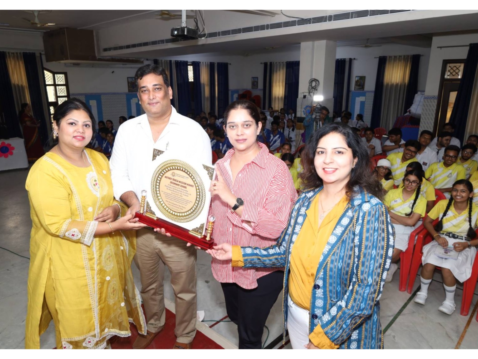 Grace International Honours School Vice Principal for Board Results, Hosts Student Workshop