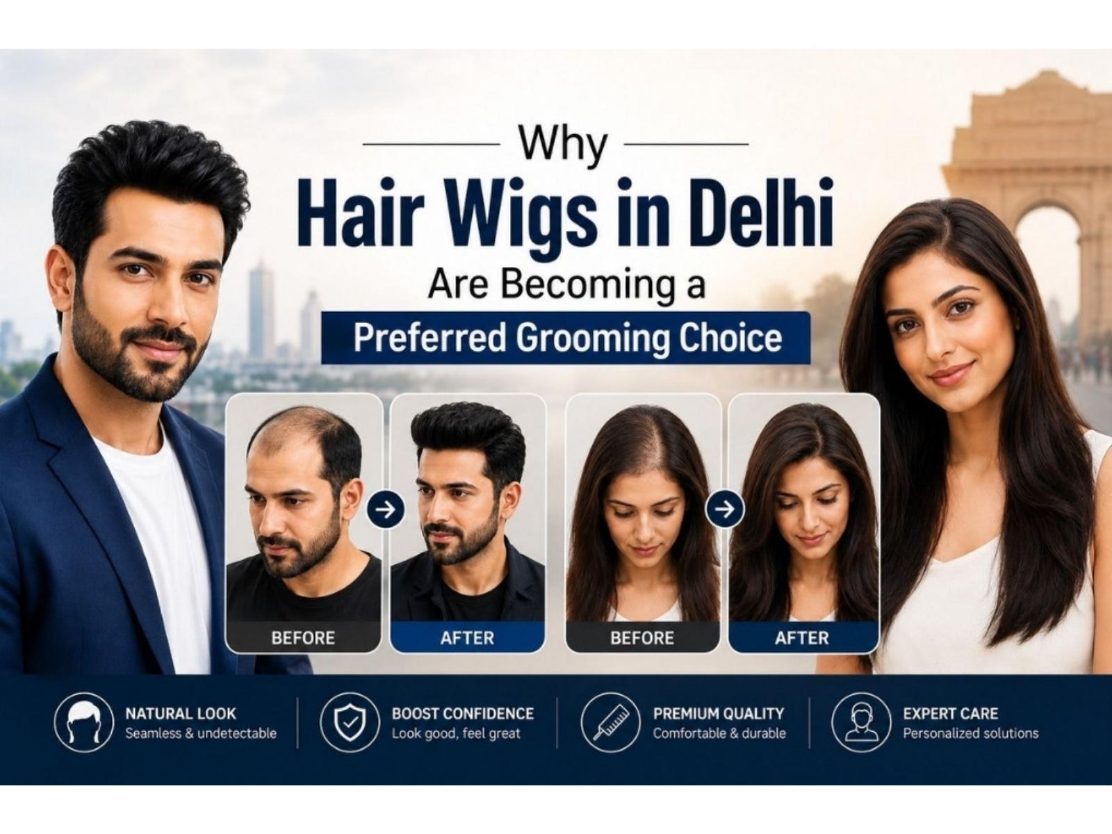 Why Hair Wigs in Delhi Are Becoming a Preferred Grooming Choice