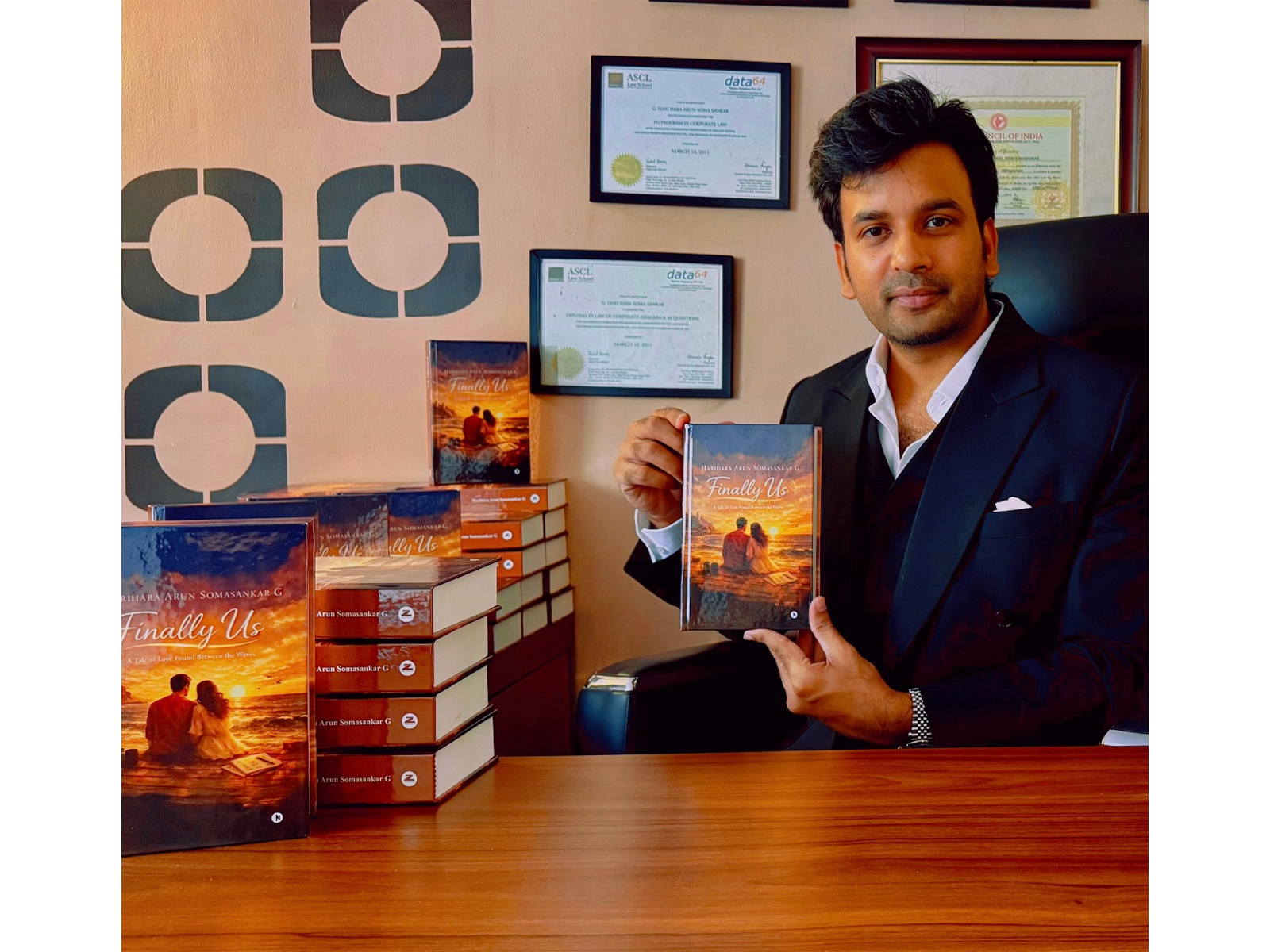 International Lawyer Harihara Arun Somasankar G Announces the Launch of His New Novel