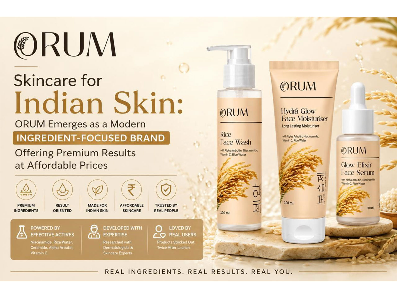 Skincare for Indian Skin: ORUM Emerges as a Modern Ingredient-Focused Brand Offering Premium Results at Affordable Prices