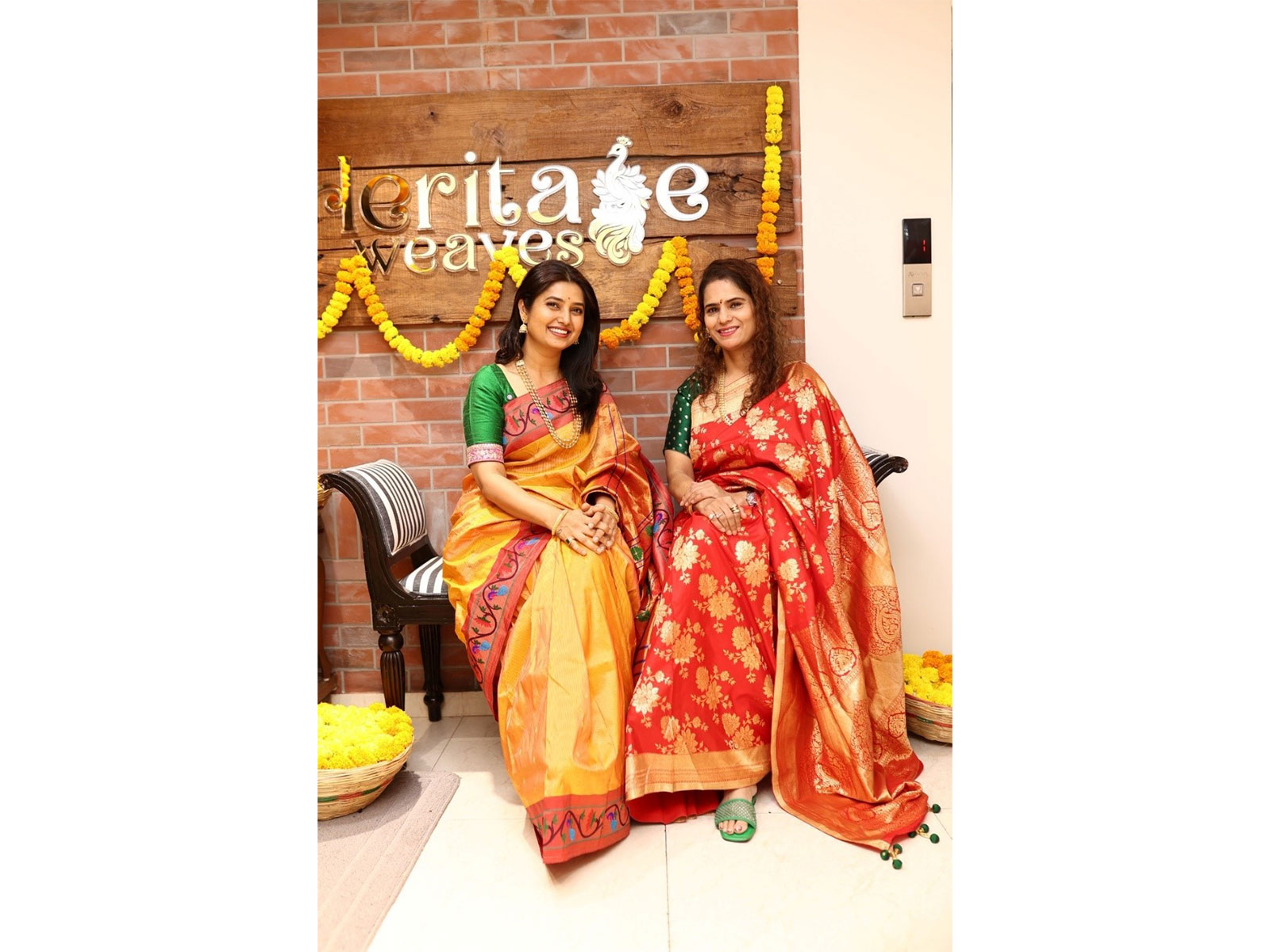 Prajakta Mali's Cannes look puts the spotlight on Thane-based Nirupa's Yeola Paithani & Silk Sarees