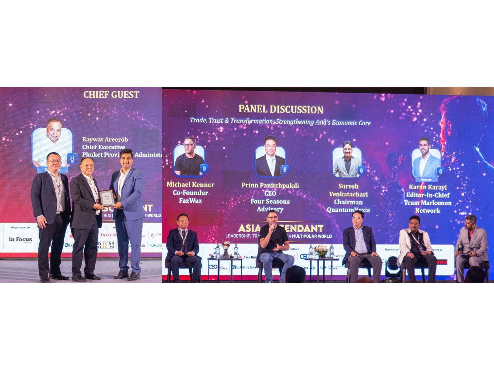 Asia's Power Players converge in Phuket at TMN's Business Icons of Asia
