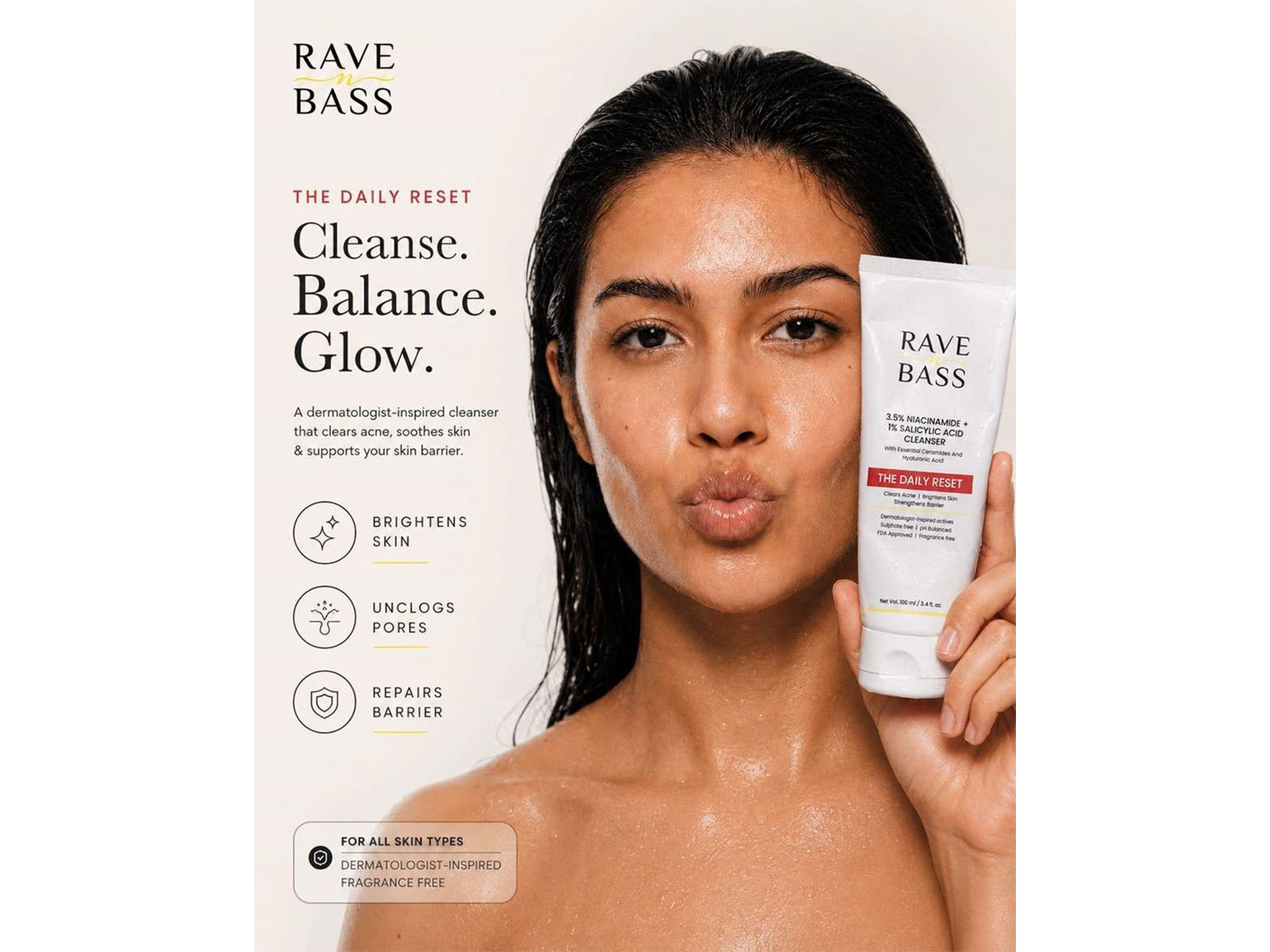 How Rave n Bass Is Redefining Skincare for Stressed and Overworked Skin