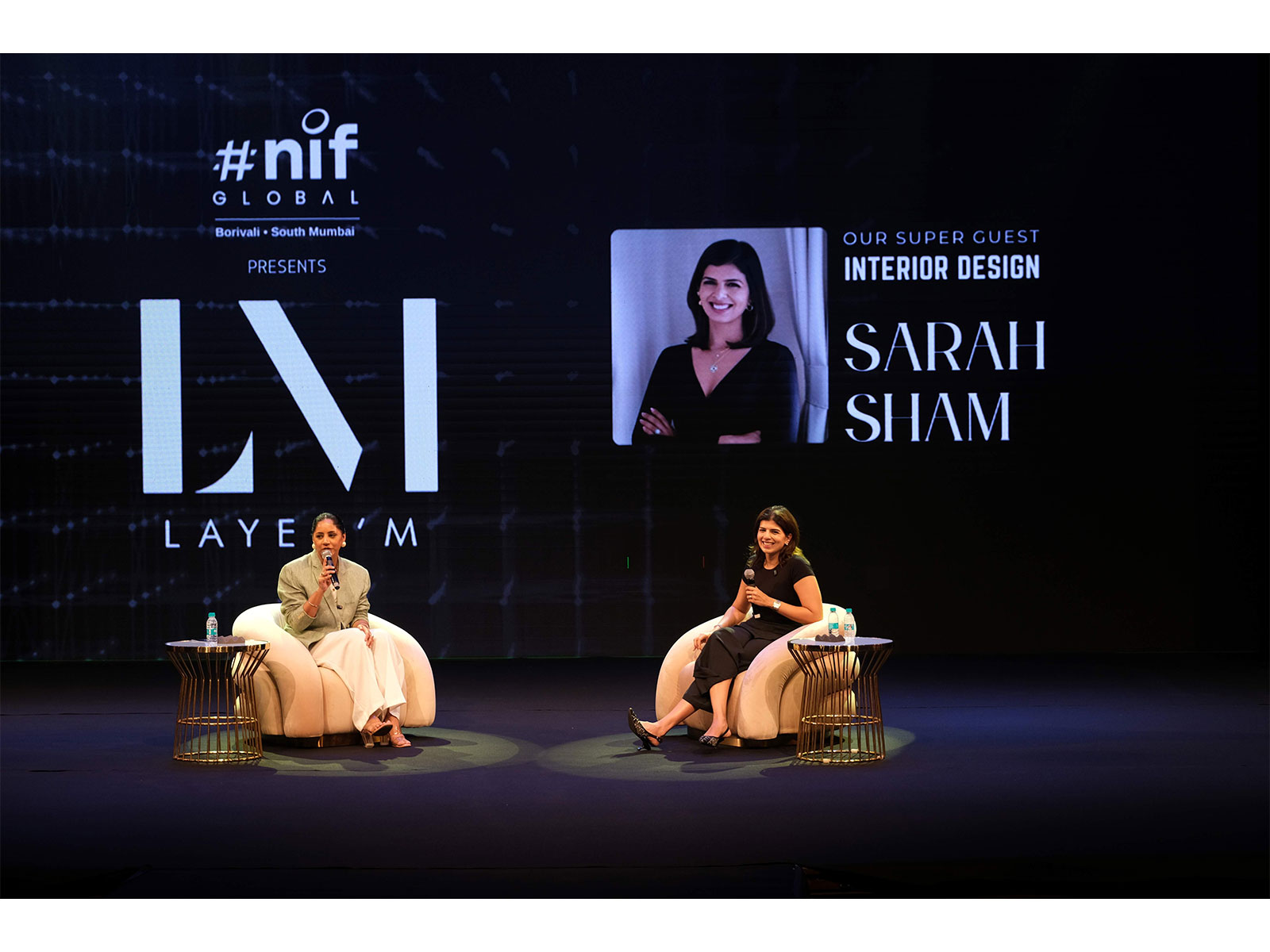 A talk show with Sara Sham at Layer'M