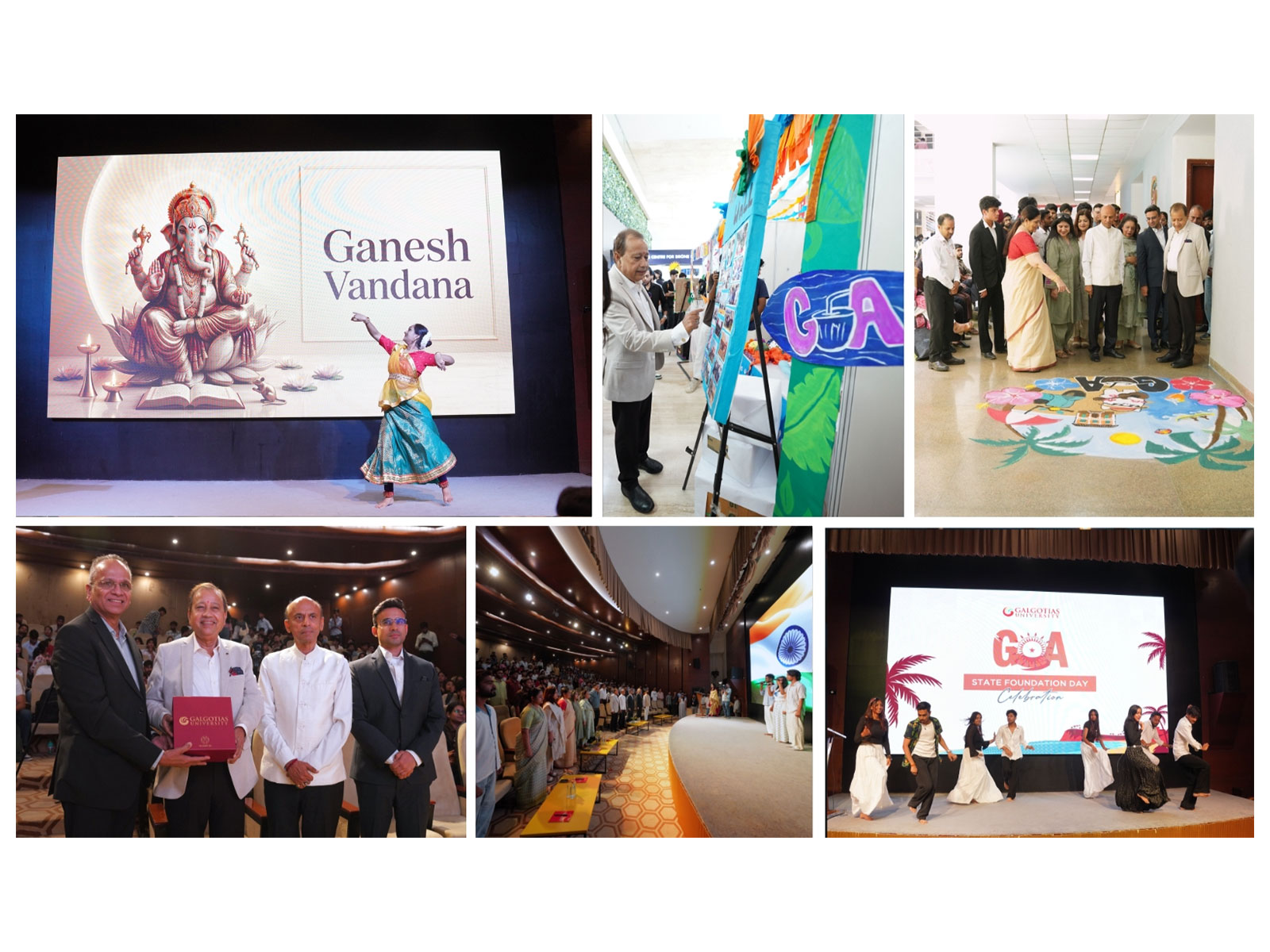 Goa's history, music, traditions, and cultural spirit came alive at Galgotias University as students celebrated Goa Statehood Day through performances, storytelling, and visual art