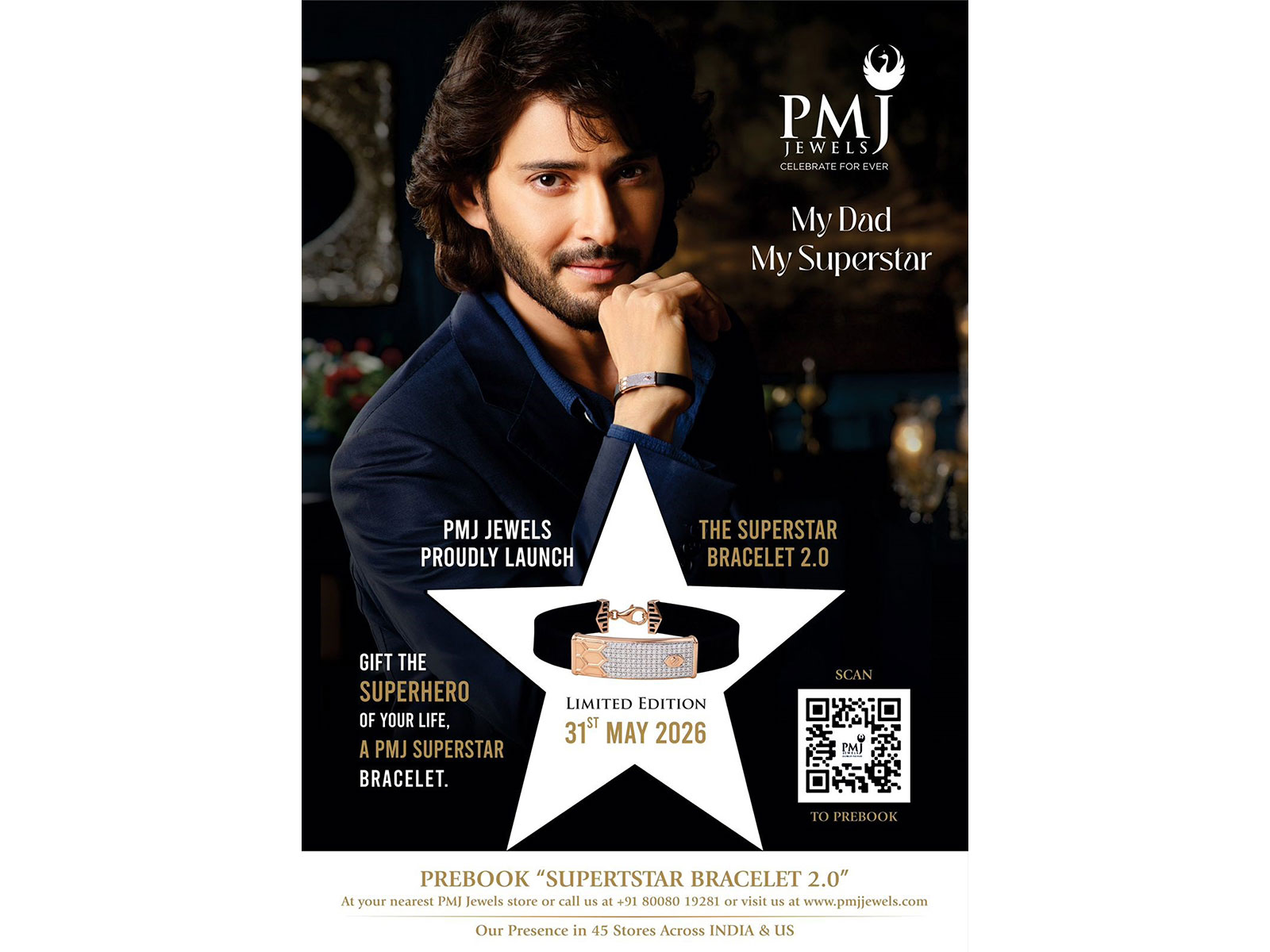 PMJ Jewels Launched SuperStar Bracelet 2.0 - A Heartfelt Tribute to Every Father, Our First Superstar