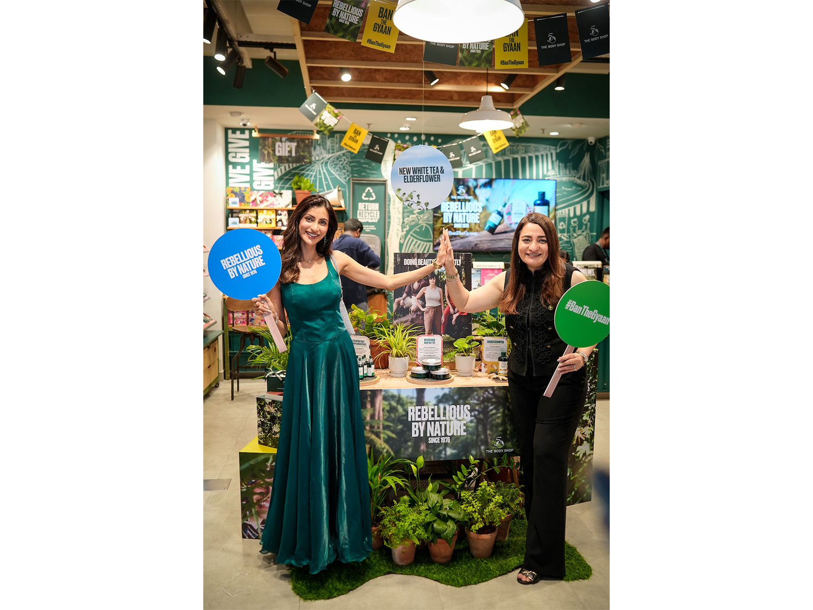 The Body Shop Celebrates 50 Years with #BanTheGyaan Experience and Campaign Star Diksha Singh