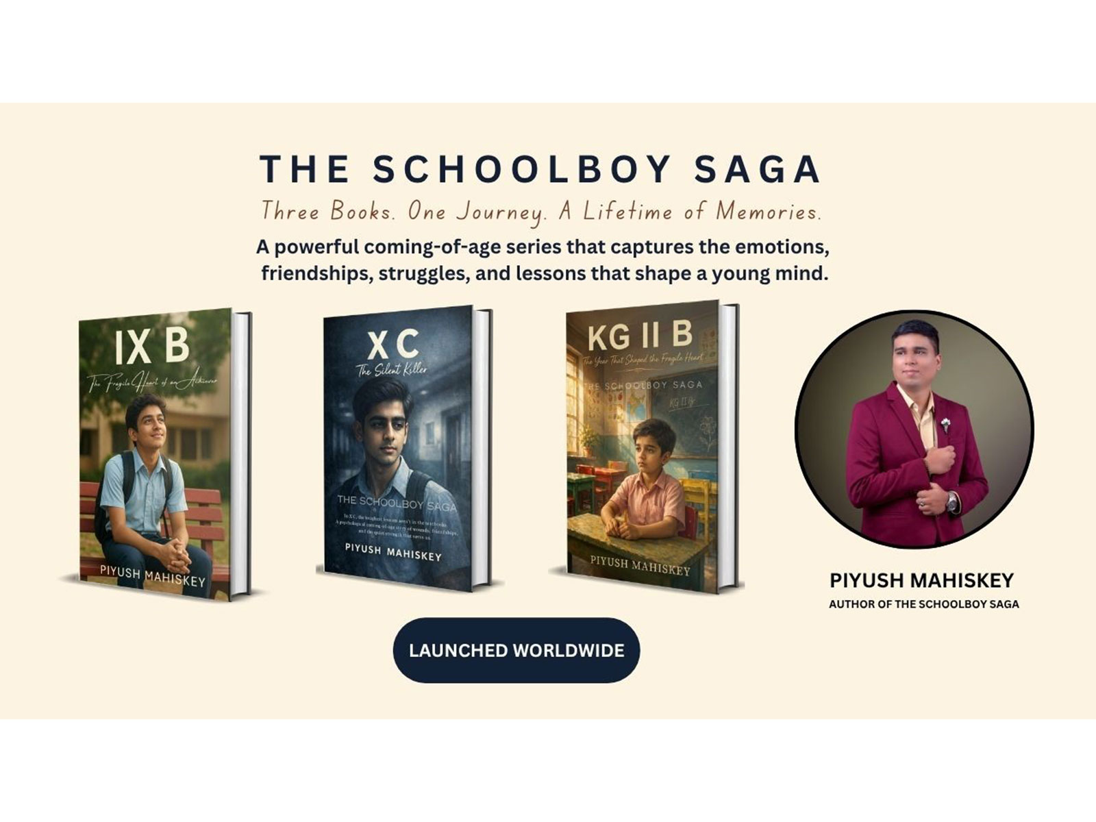 Piyush Mahiskey's The Schoolboy Saga: Stories Every Student, Parent, and Teacher Should Read