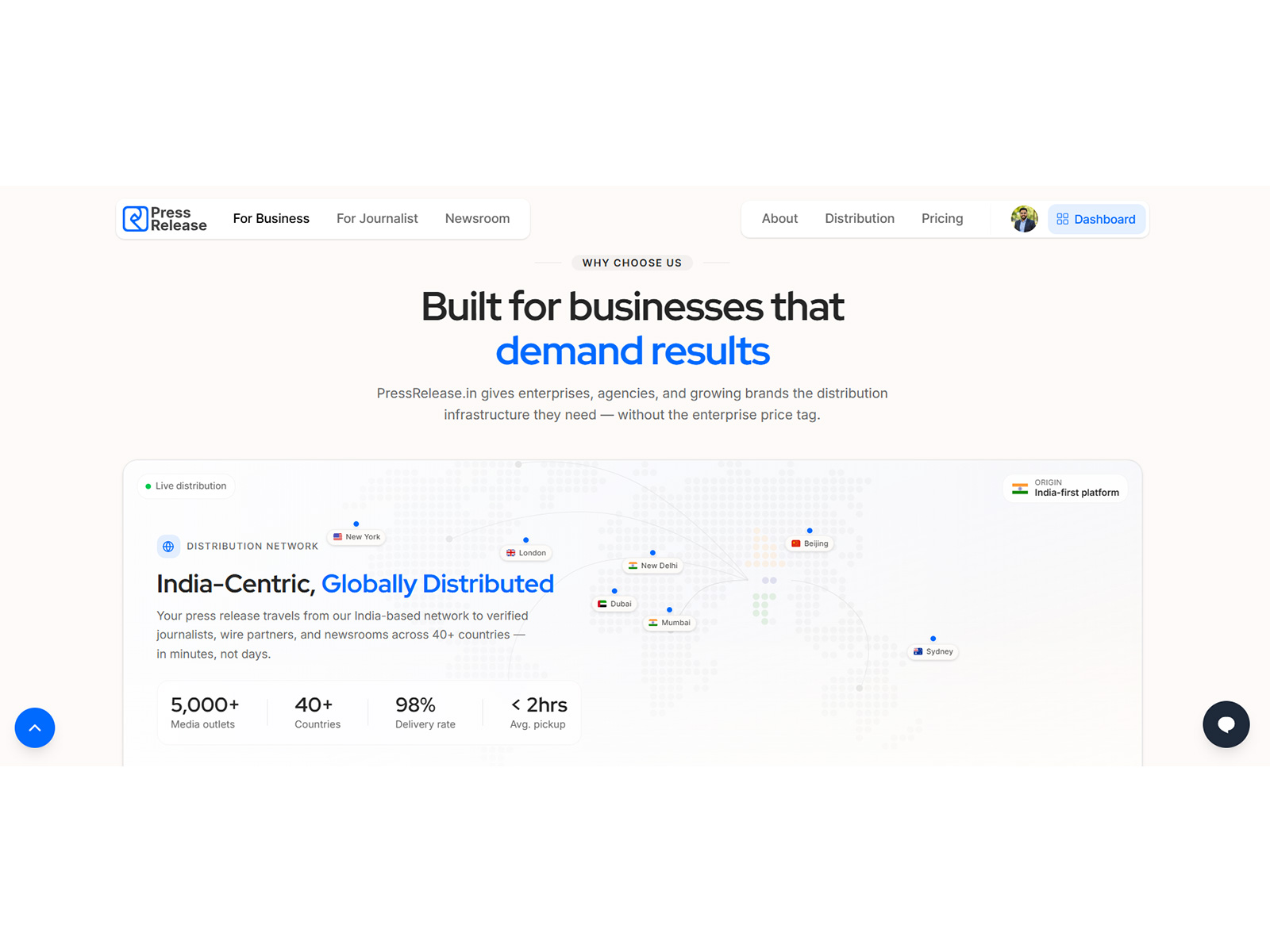 PressRelease.in Launches India's First Built-In AI Press Release Writer 