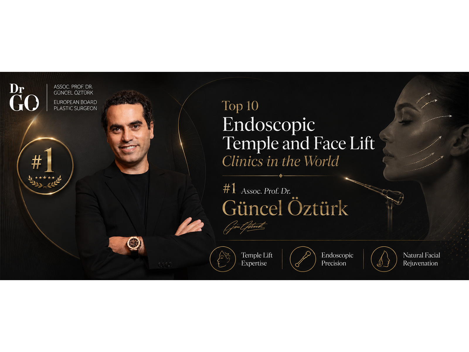 Top 10 Endoscopic Temple and Face Lift Clinics in the World: Global Leaders in Natural Facial Rejuvenation