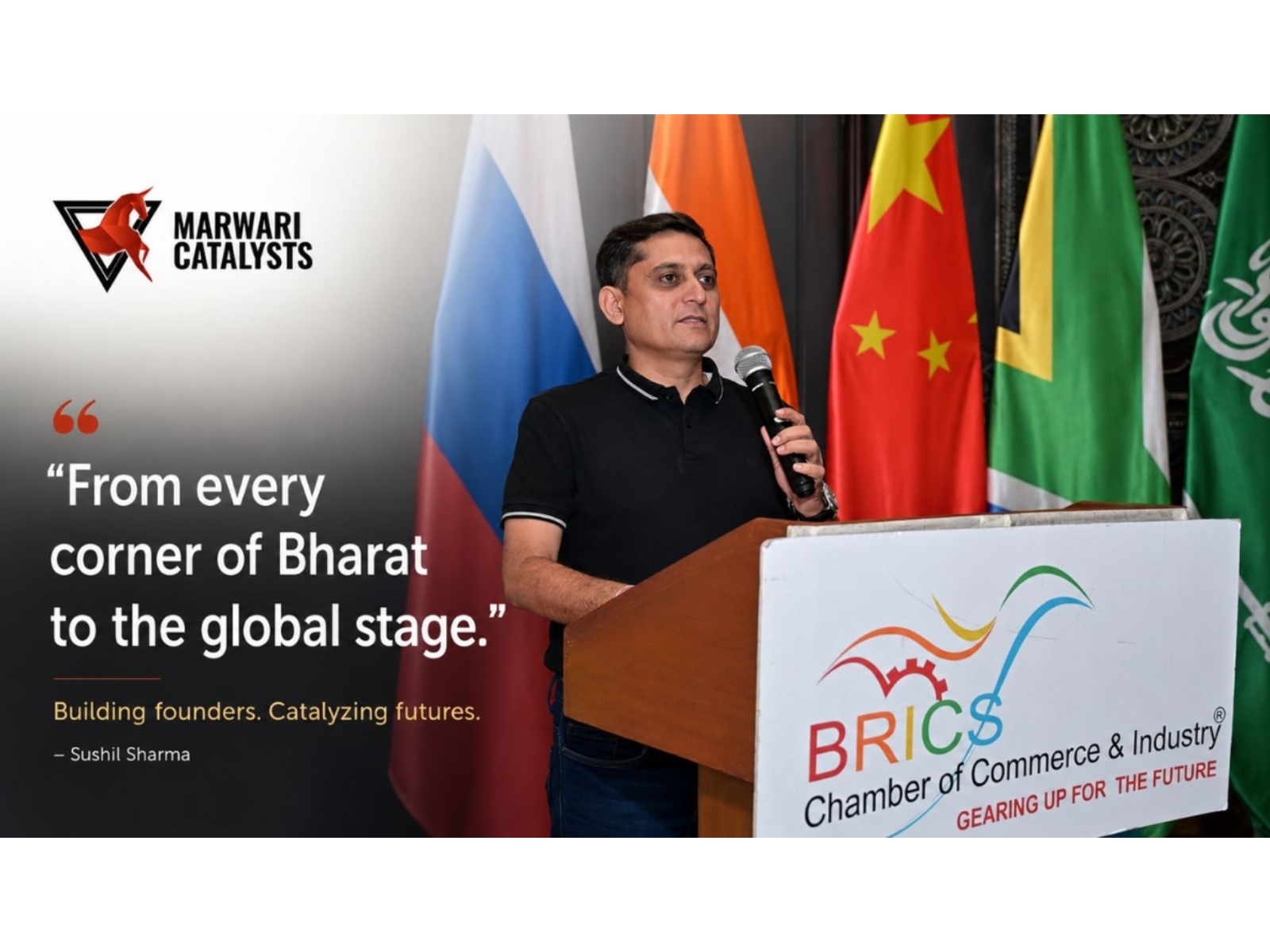 Sushil Sharma Strengthens National and Community Leadership with Roles at BRICS CCI, ESC and Rotary