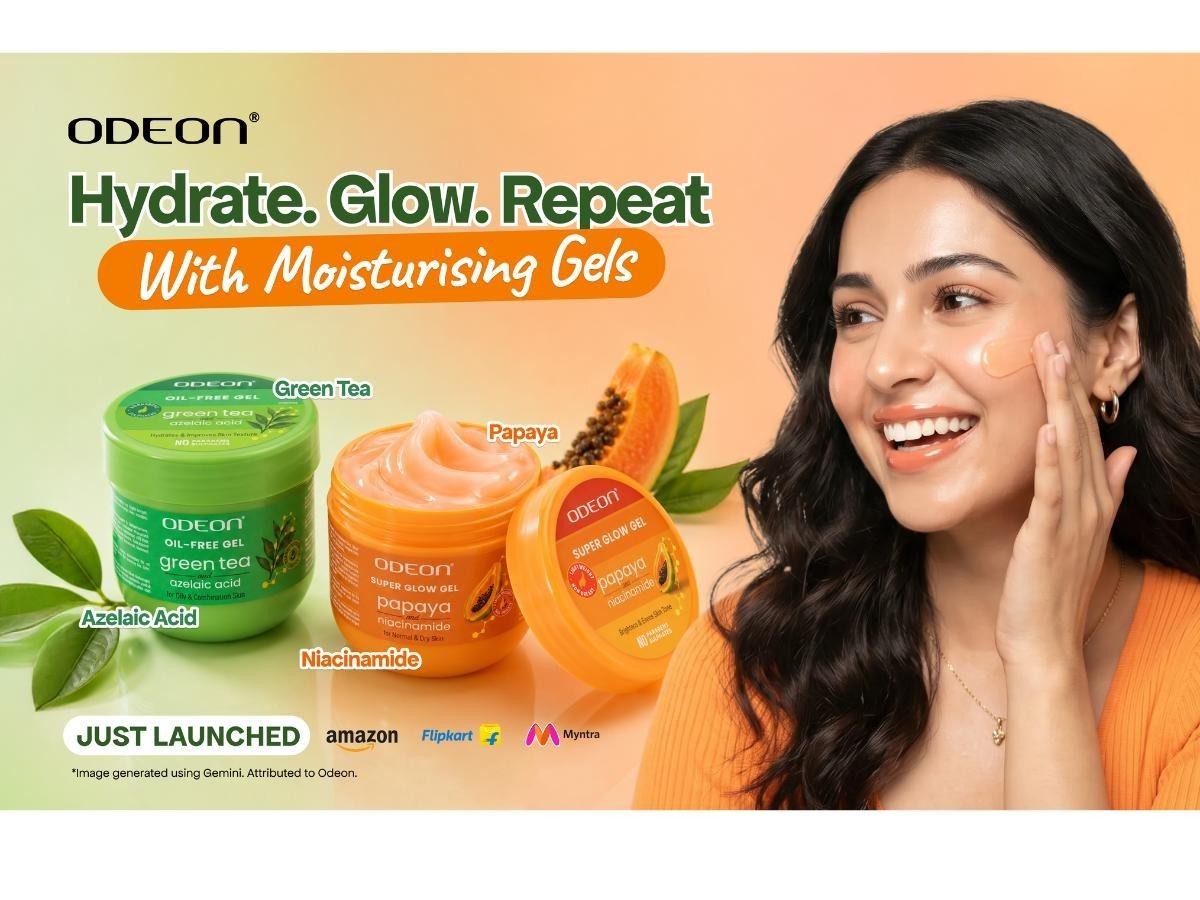 ODEON Introduces Two Targeted Gel Moisturizers for India's Most Persistent Skin Concerns 