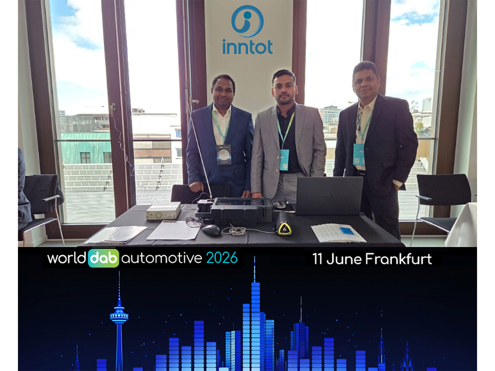 Inntot Technologies Reinforces Software-Defined Radio Leadership at WorldDAB Automotive 2026