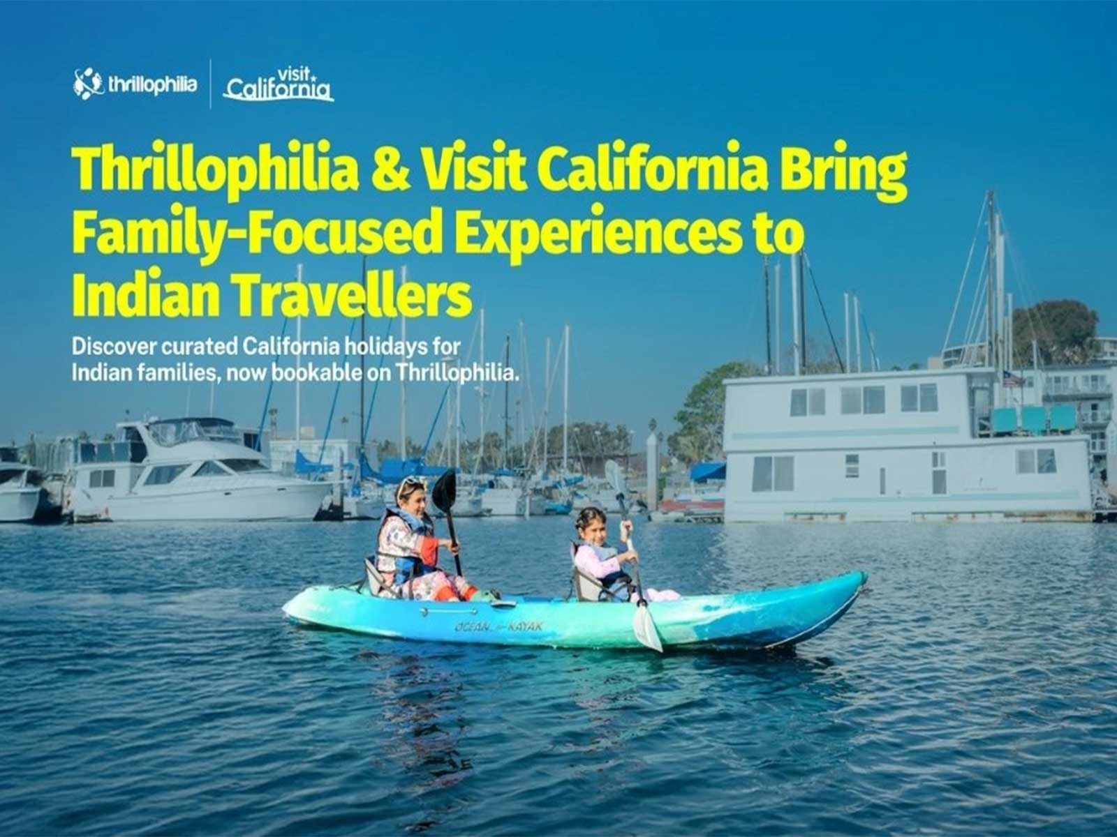 India's leading experiential travel platform and California's destination marketing organization bring curated packages for family holidays across the Golden State