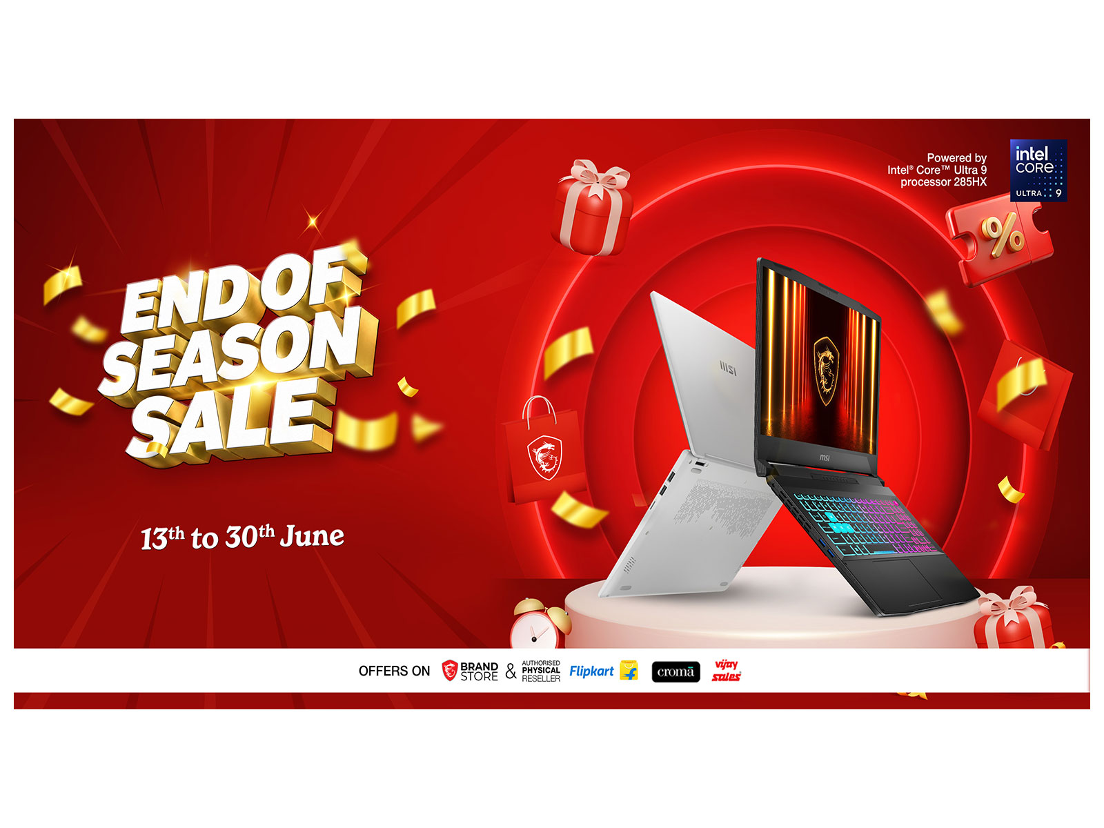 MSI Launches 'Mid-Year Promotion - June 2026' with Extended Warranty, Backpack Bundles, and Flexible EMI Offers
